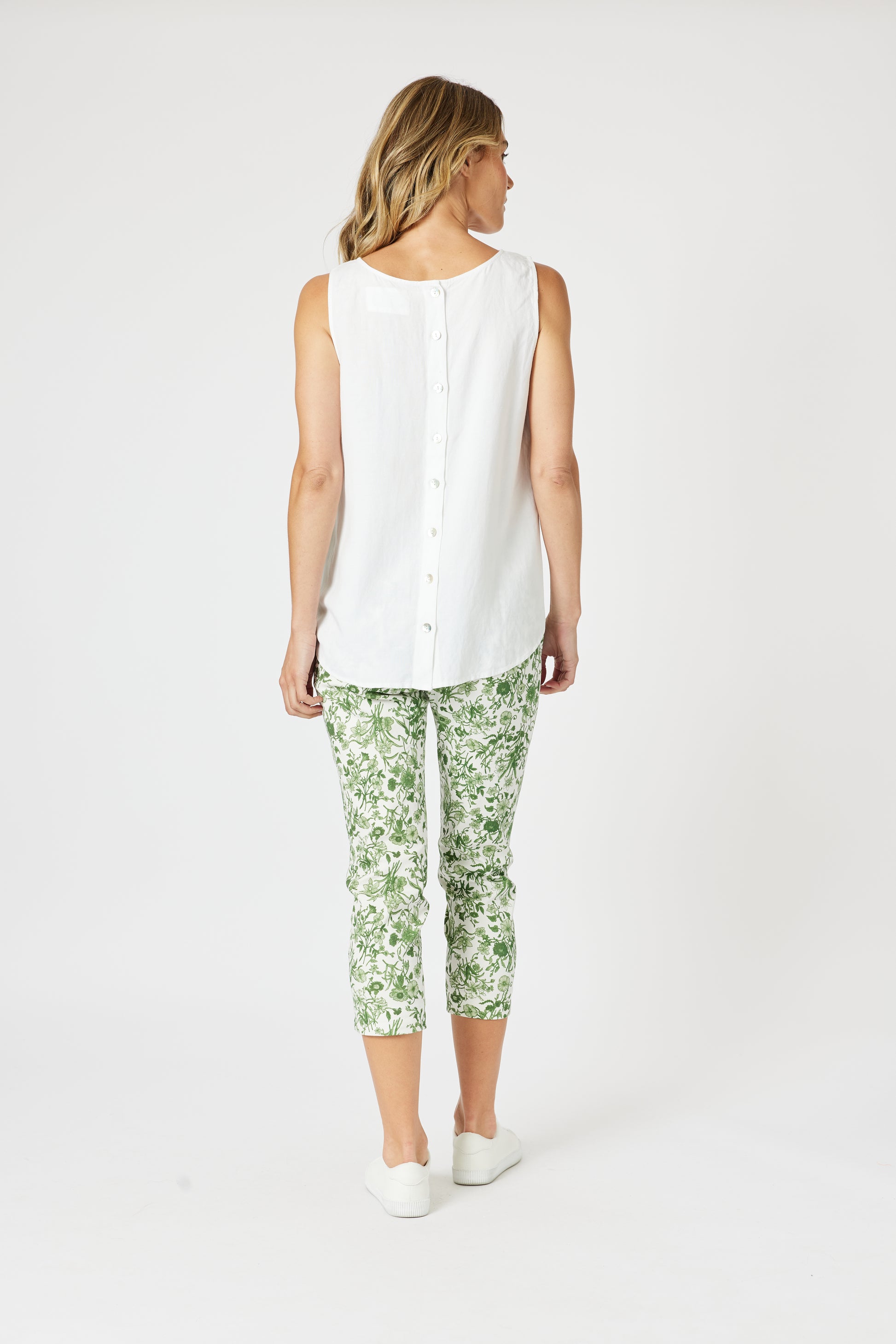 Gordon Smith Lino Back Cami - White