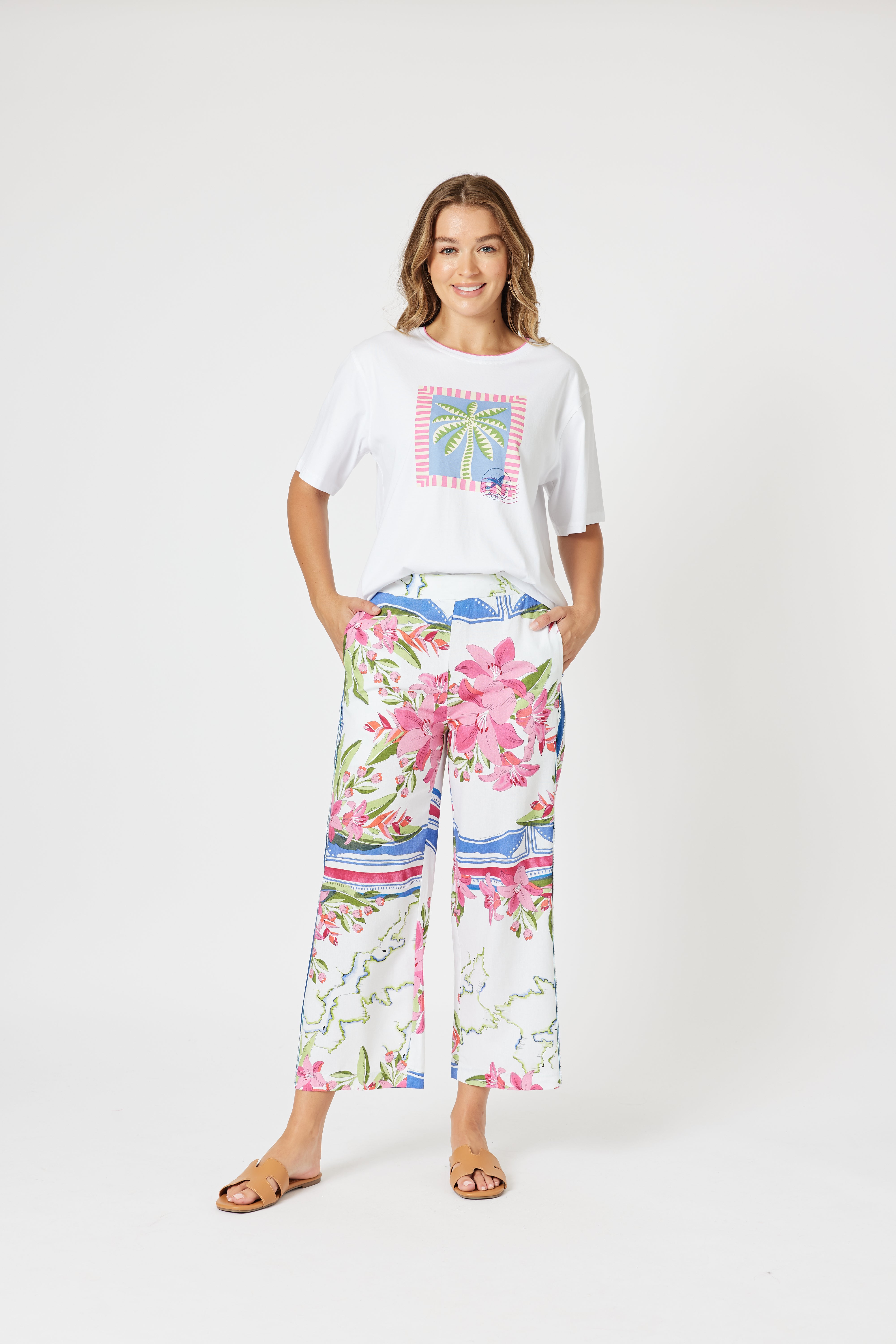 Collection of Threadz My Island Tee - White in a gallery layout