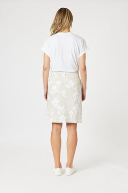 Collection of Gordon Smith Coconut Palm Tee - White in a gallery layout
