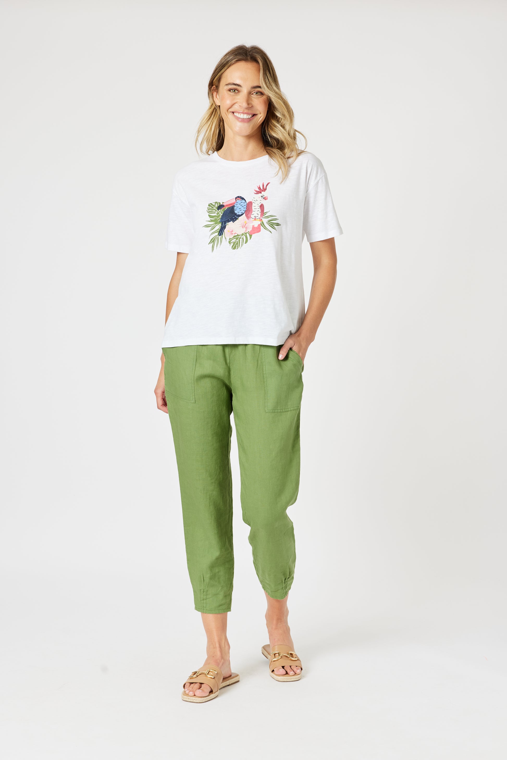 Gordon Smith Aviary Tee - White