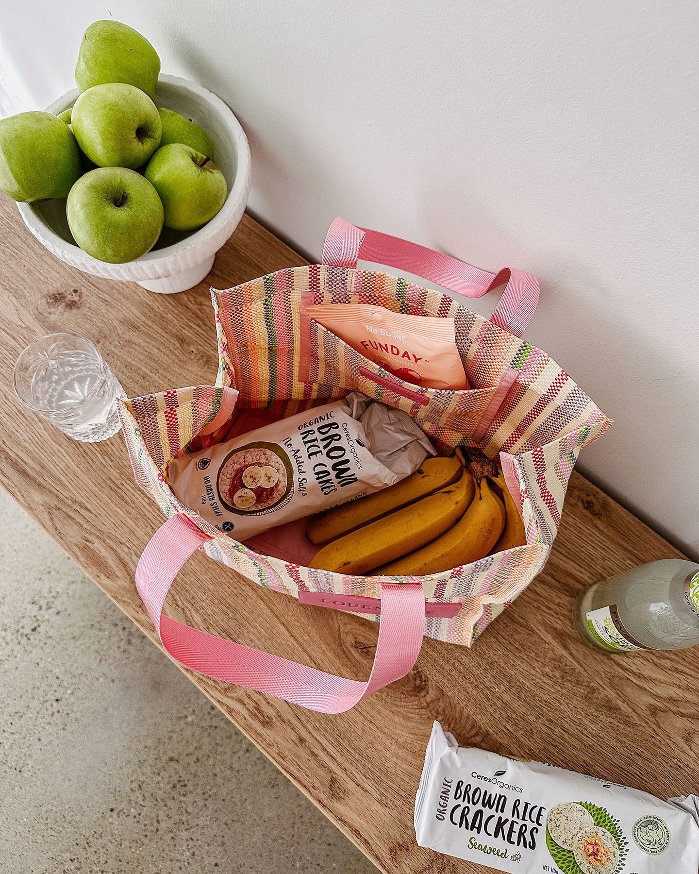 Collection of Louenhide Baby Simpson Tote - Rose in a gallery layout