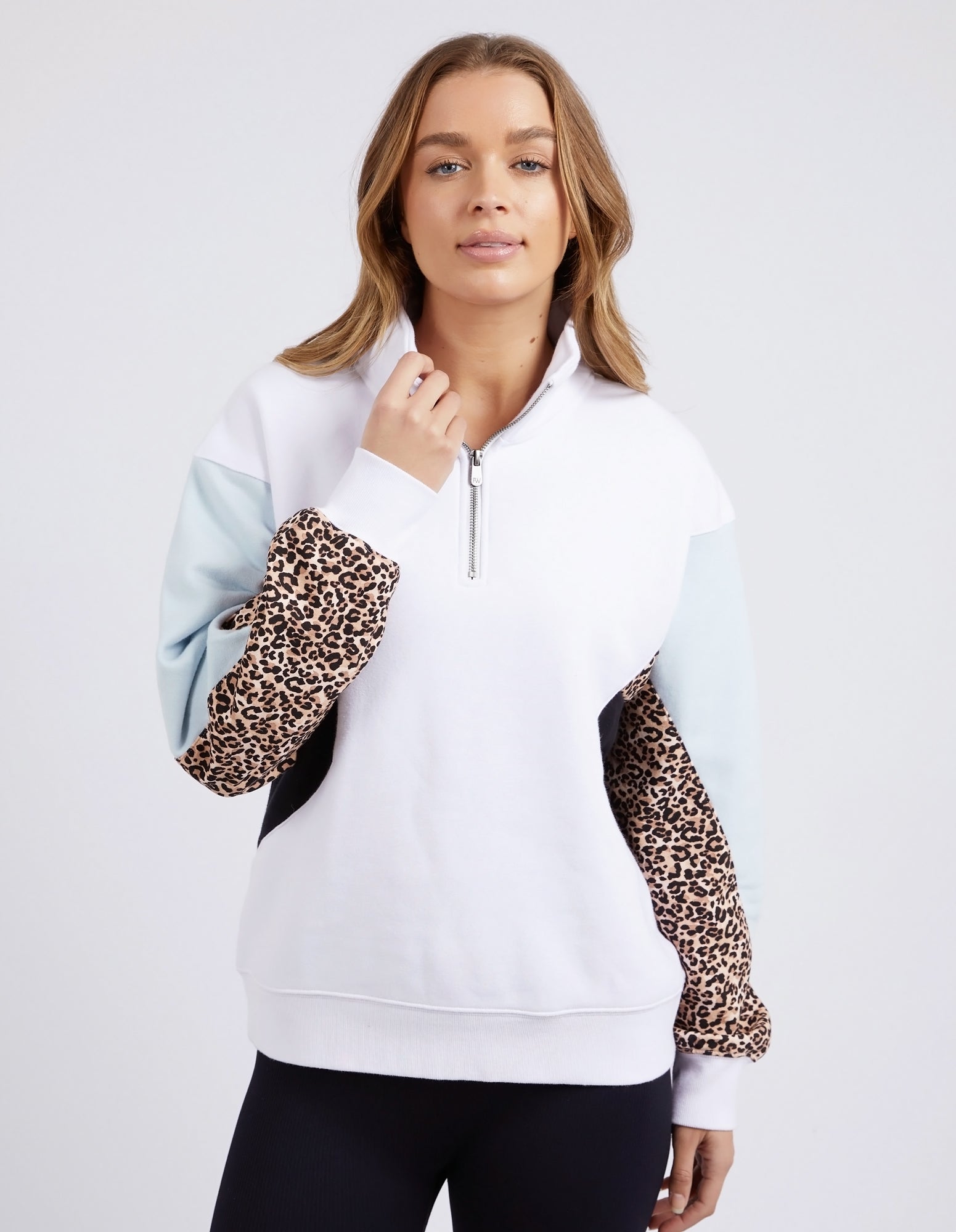 Image of Foxwood Splice Zip Crew - Multi