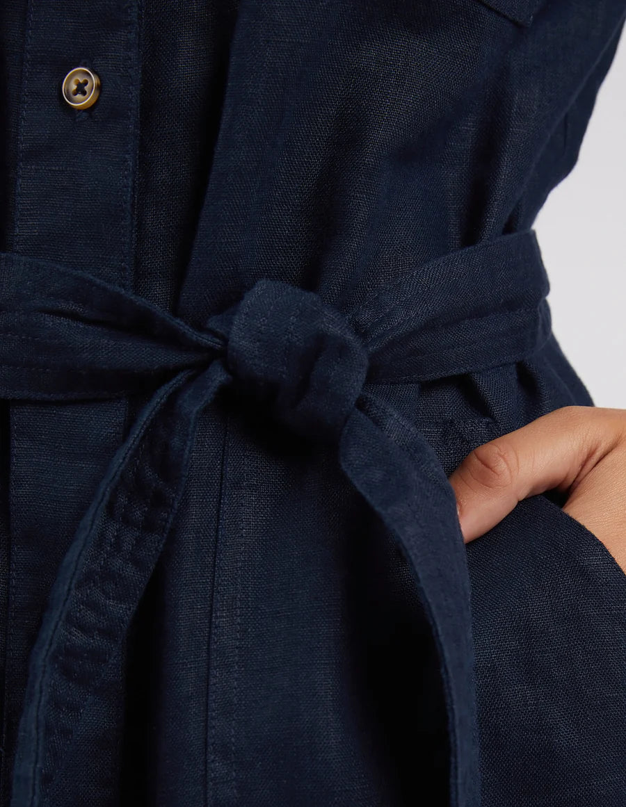 Collection of Foxwood Harlow Dress- Dark Sapphire in a gallery layout