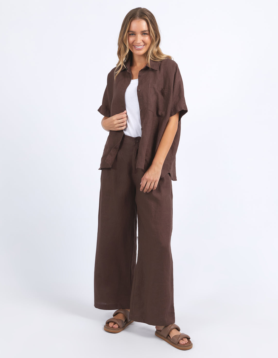 Foxwood Pierra Shirt - Chocolate