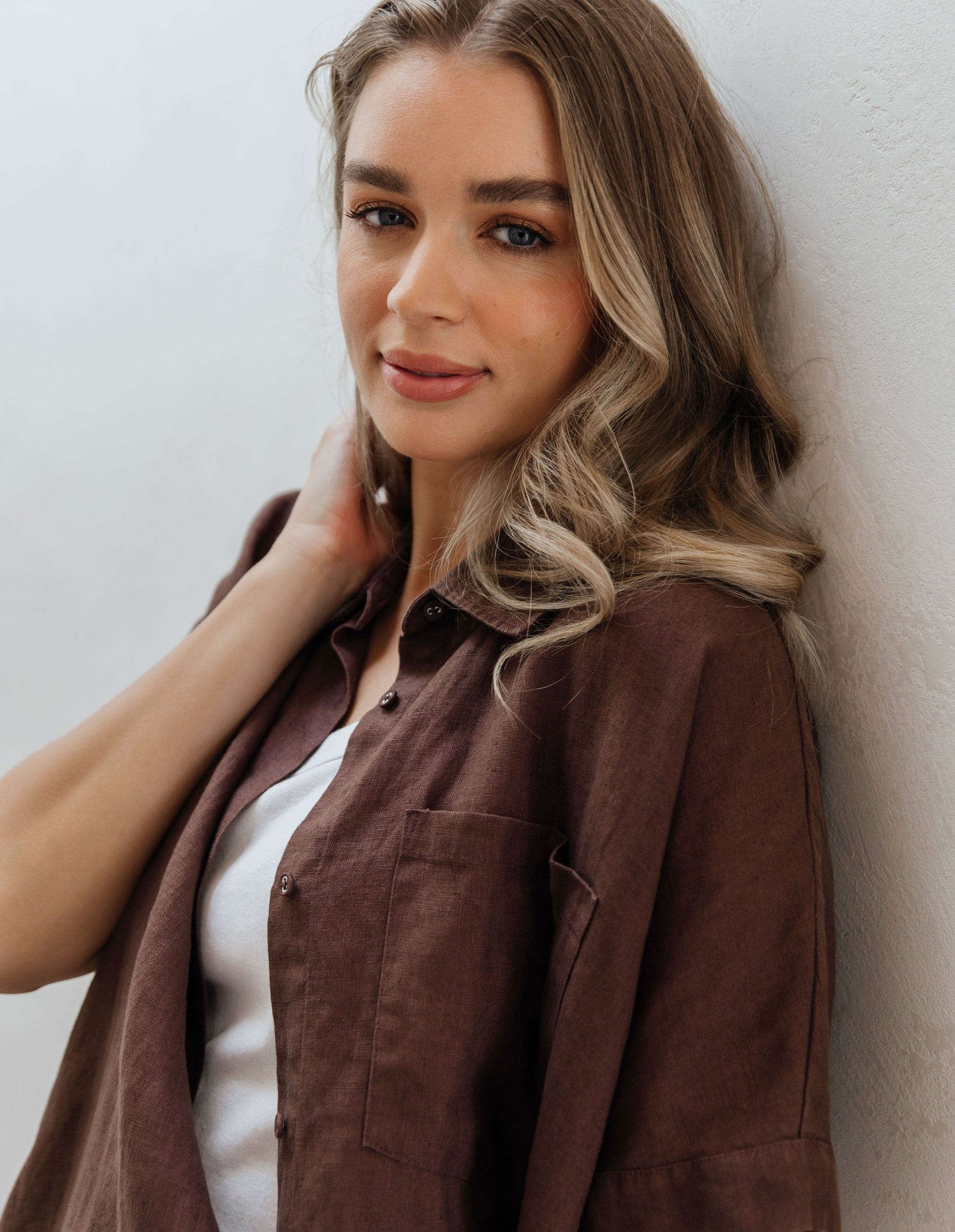 Foxwood Pierra Shirt - Chocolate