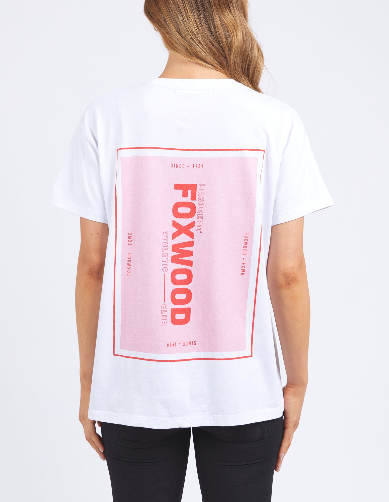 Foxwood Leisurefit Overload Tee - White
