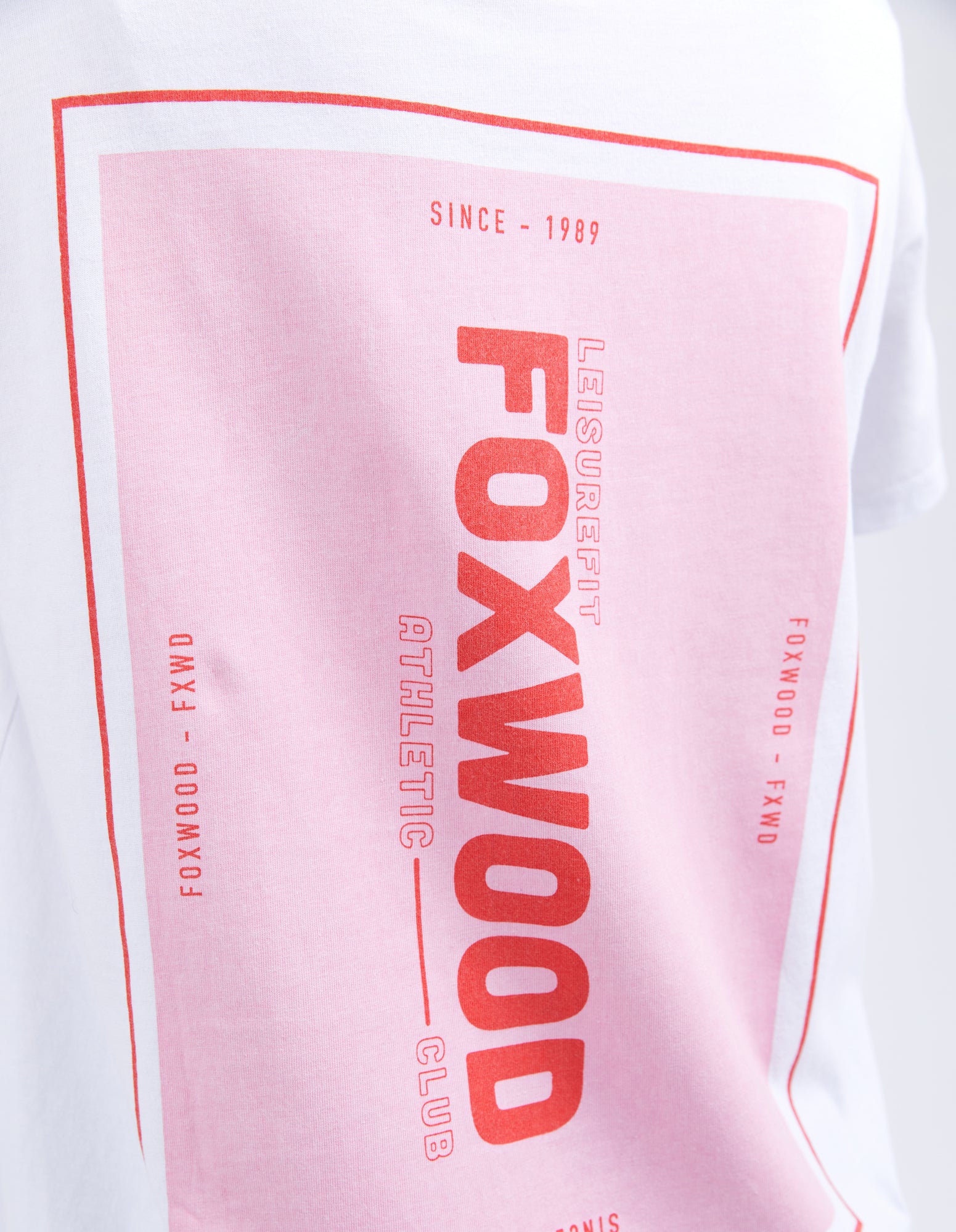 Foxwood Leisurefit Overload Tee - White