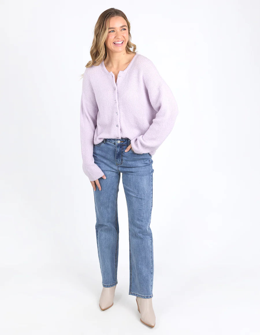 Foxwood Murphy Knit Cardi - Orchid Petal
