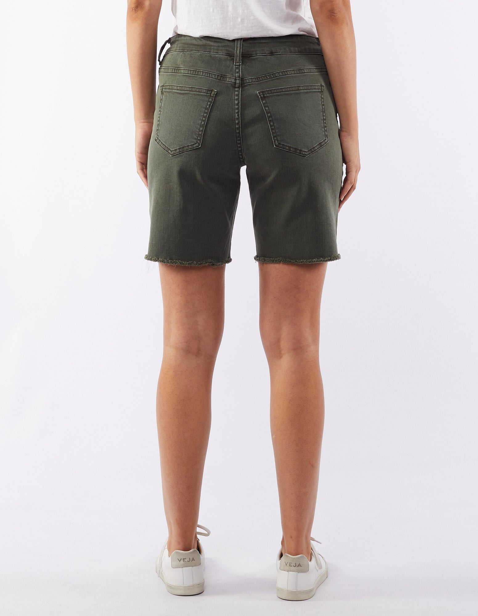 Foxwood Aja Bermuda Shorts - Khaki