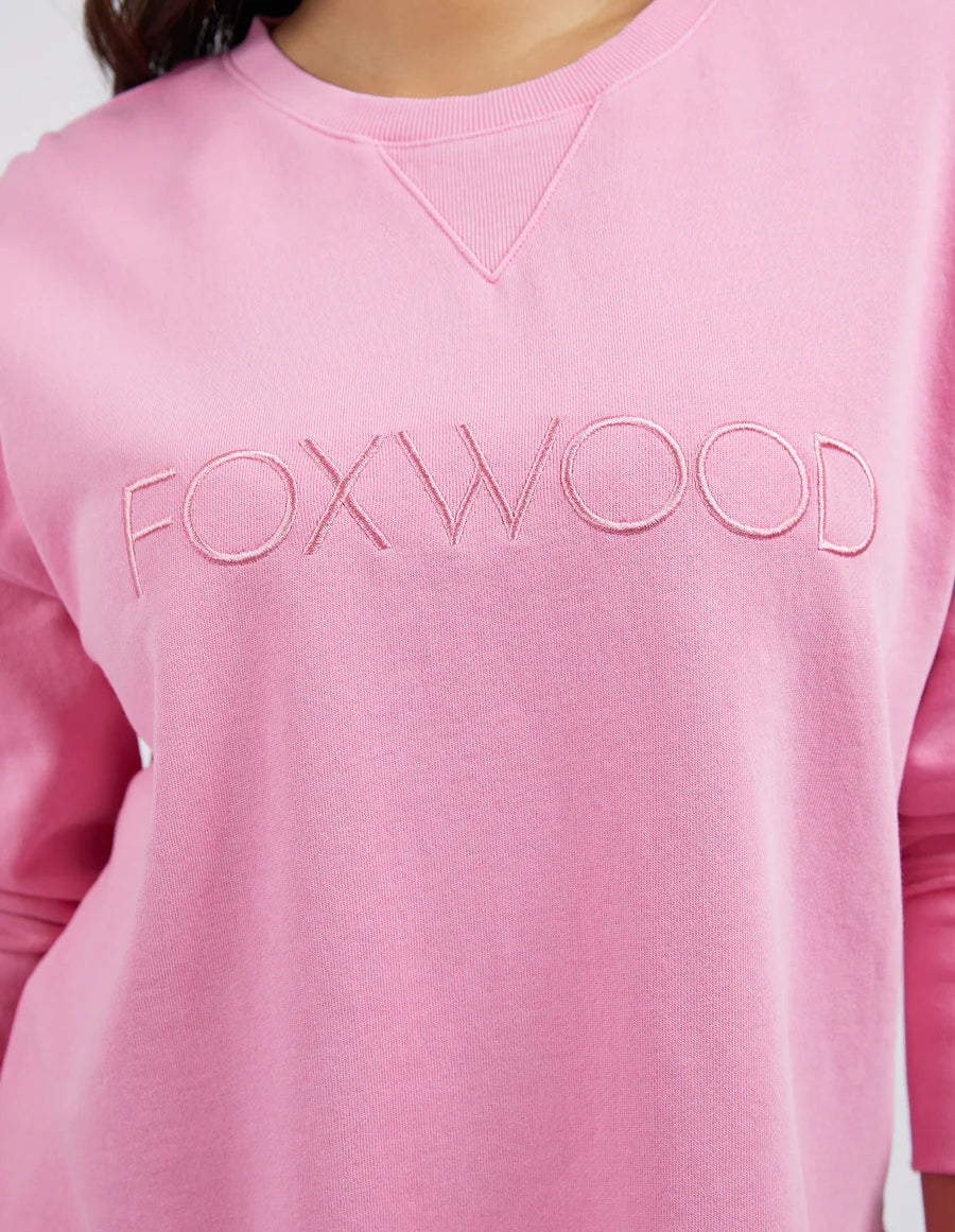 Image of Foxwood Simplified Crew - Bubblegum Pink