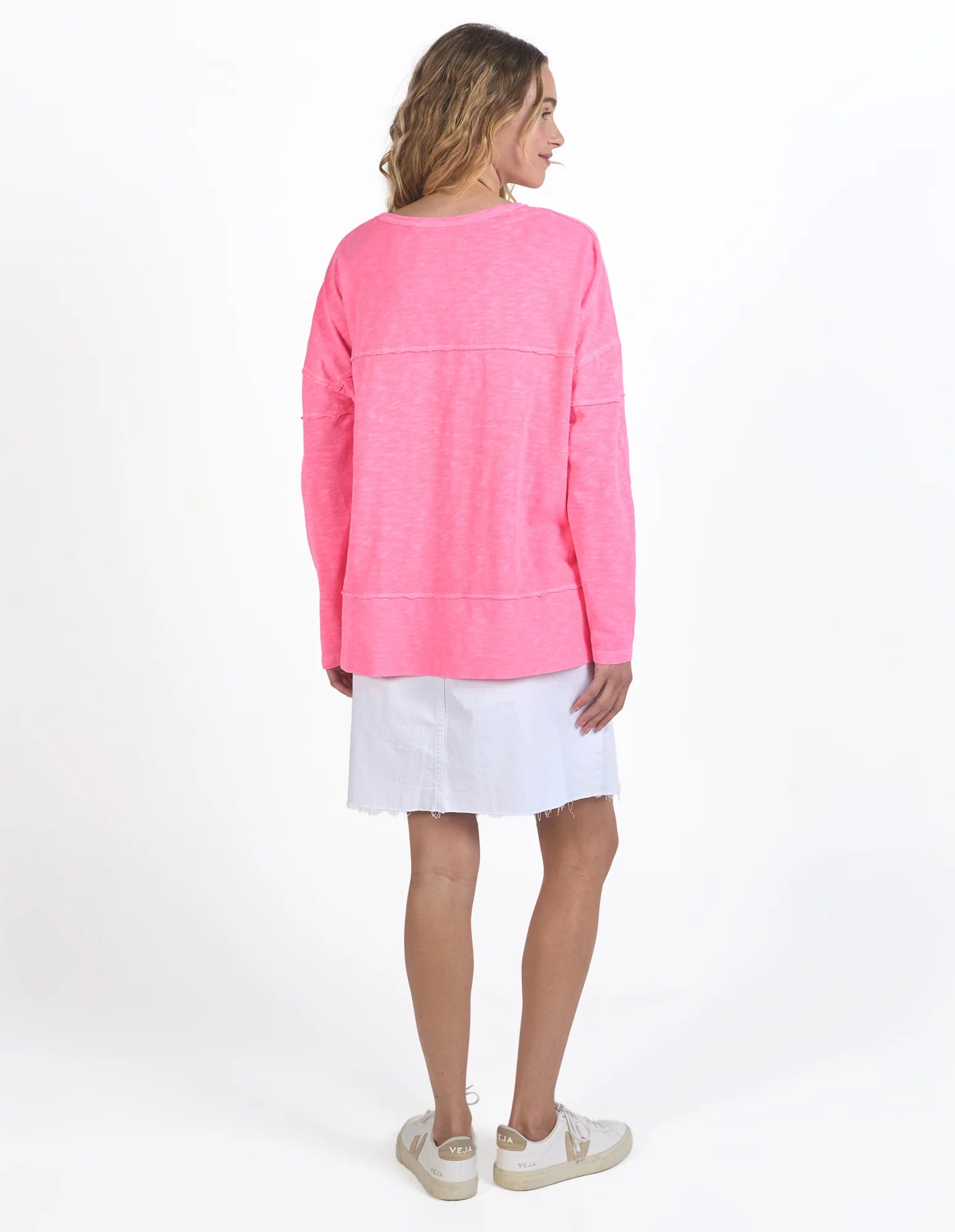 Foxwood  Jayne Throw On Top- Neon Rose