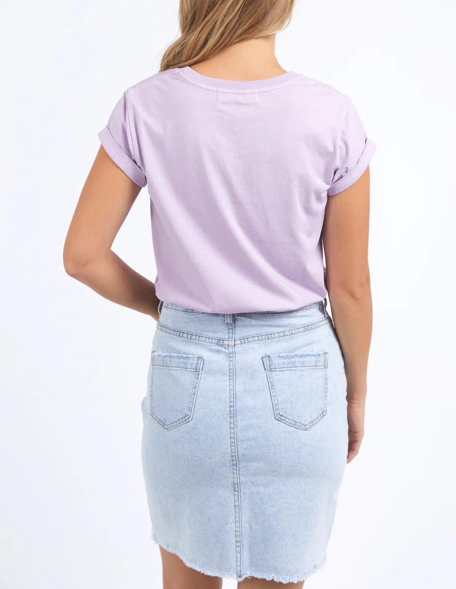 Collection of Foxwood Manly Tee - Orchid Bloom in a gallery layout