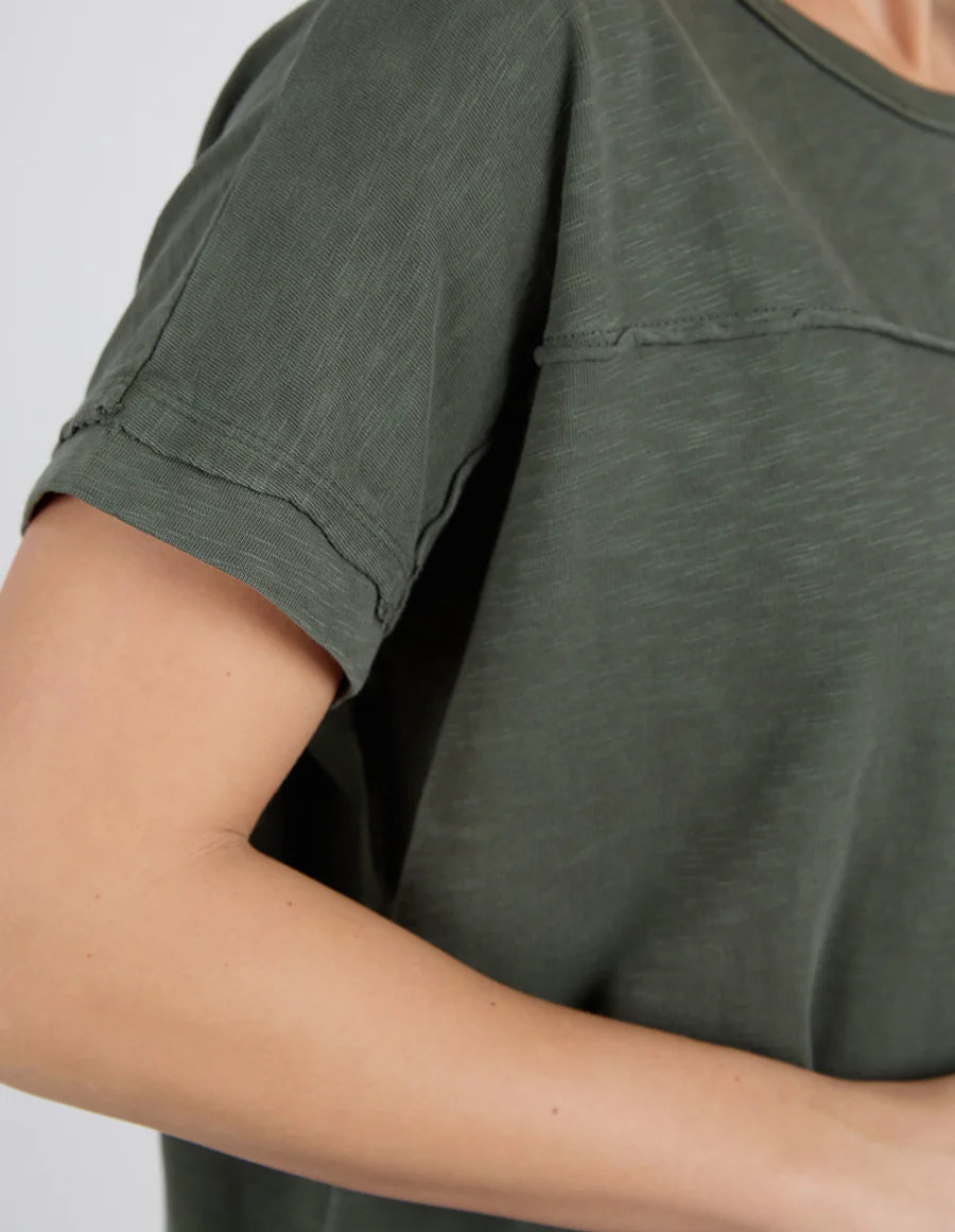 Collection of Foxwood Allison Tee - Khaki in a gallery layout