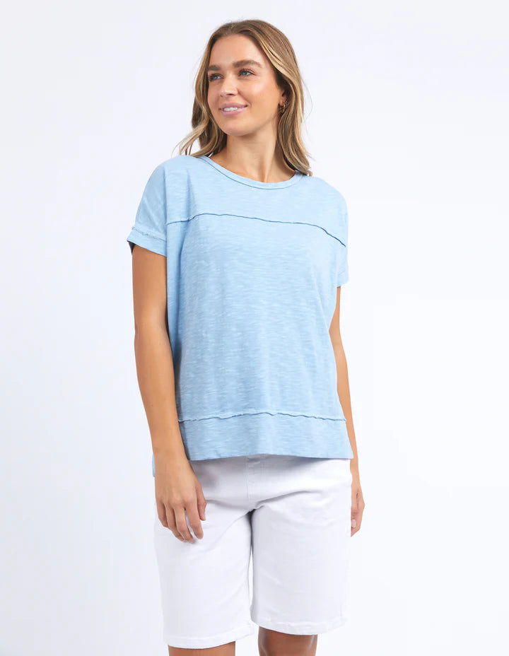 Foxwood Allison Tee- Blue Bell