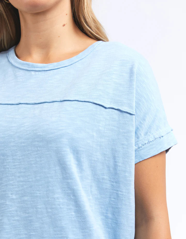Foxwood Allison Tee- Blue Bell