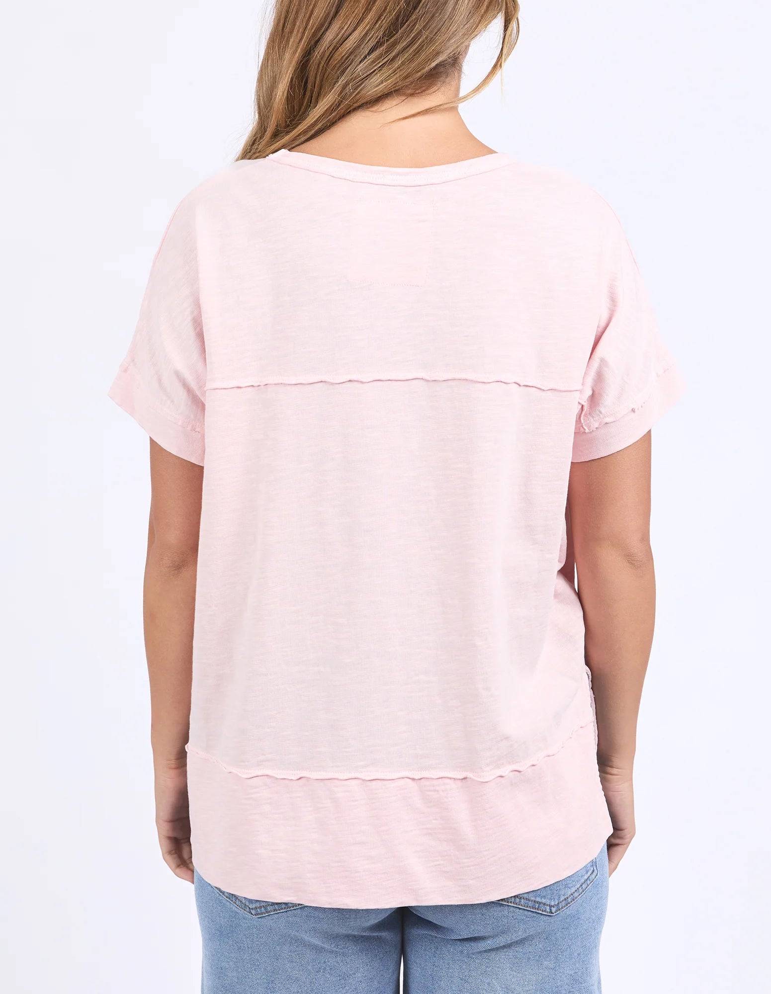 Collection of Foxwood Allison Tee - Pale Pink in a gallery layout