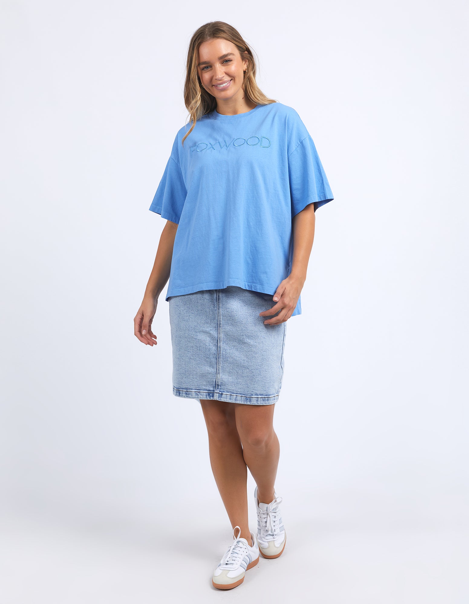 Foxwood Simplified Tee - Blue