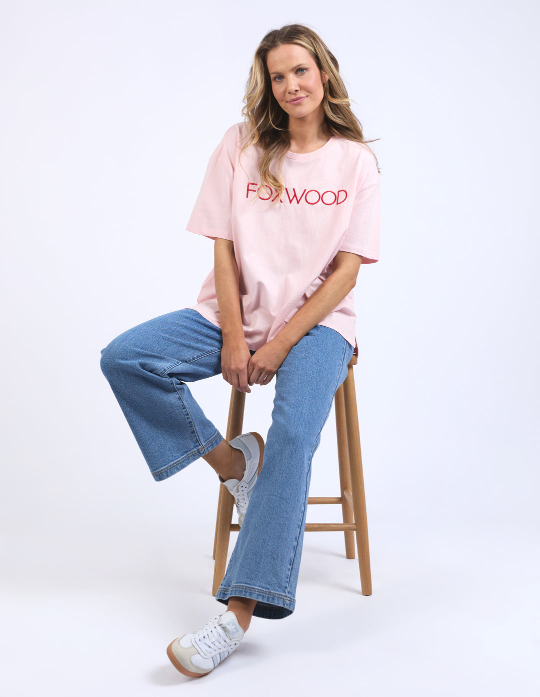 Foxwood Simplified Tee - Pale Pink
