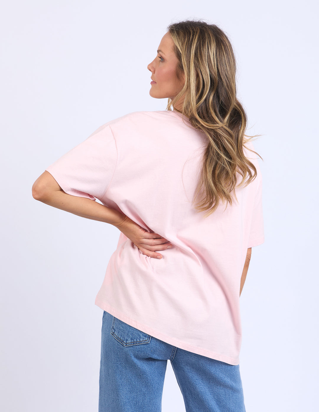 Collection of Foxwood Simplified Tee - Pale Pink in a gallery layout
