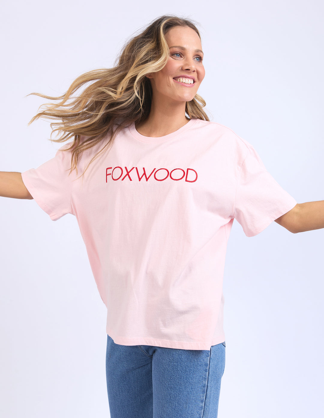 Foxwood Simplified Tee - Pale Pink