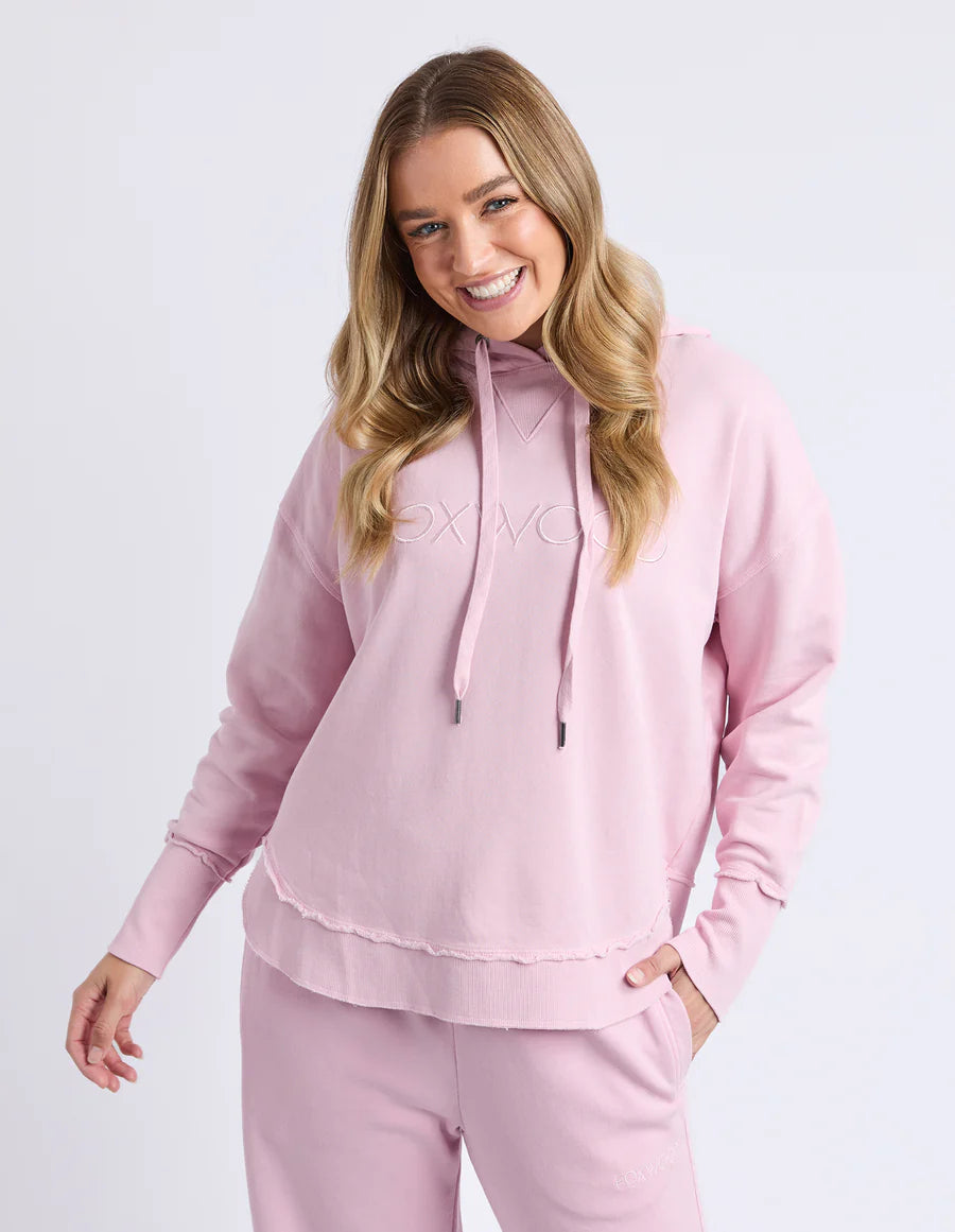 Foxwood Simplified Hoodie - Blossom Pink