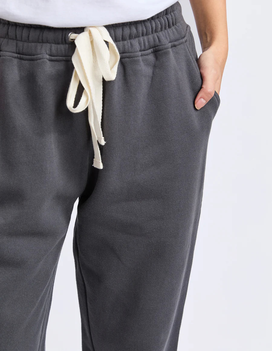 Collection of Foxwood College Track Pant - Charcoal in a gallery layout