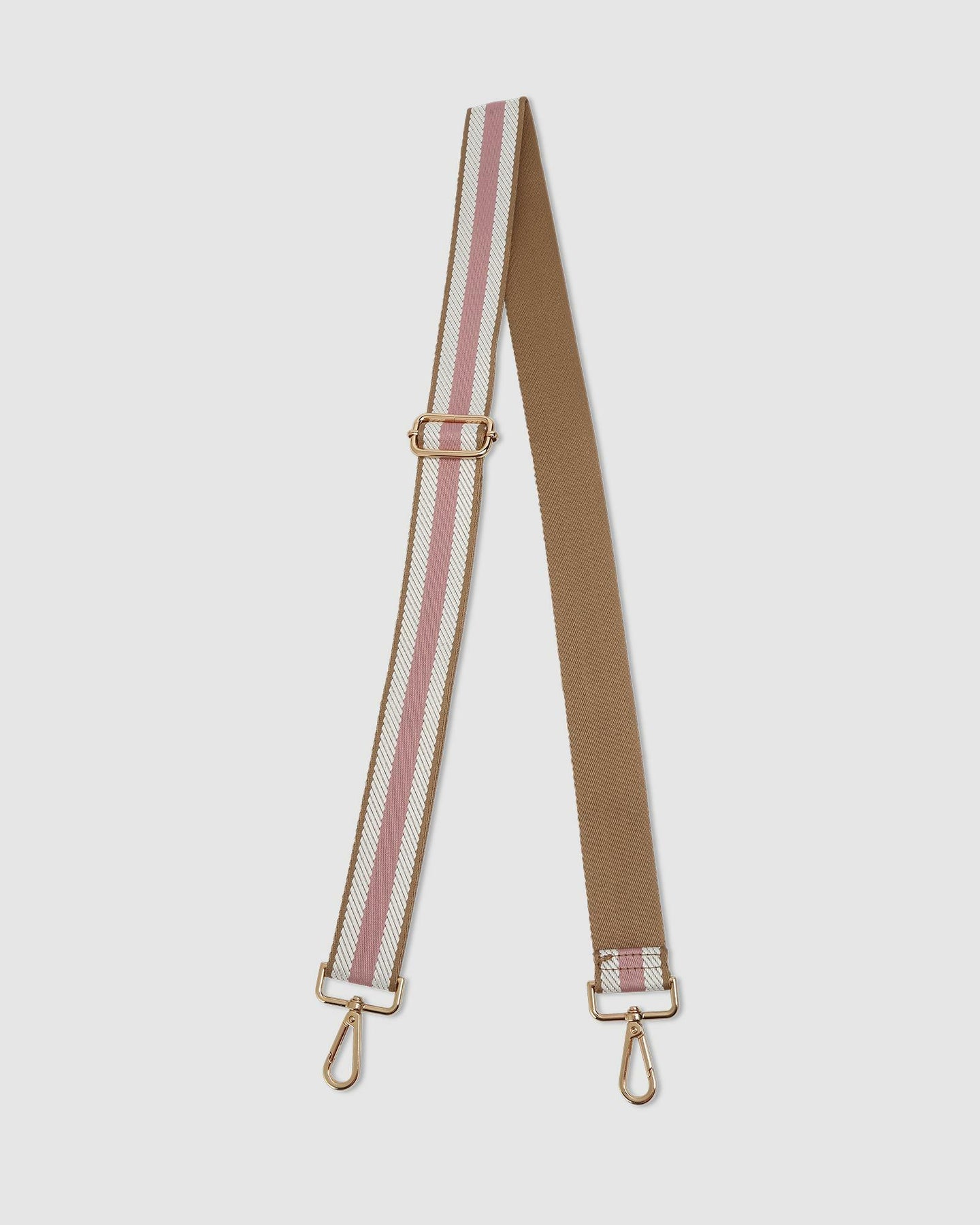 Collection of Louenhide Kasey Stripe Crossbody Bag  - Camel in a gallery layout