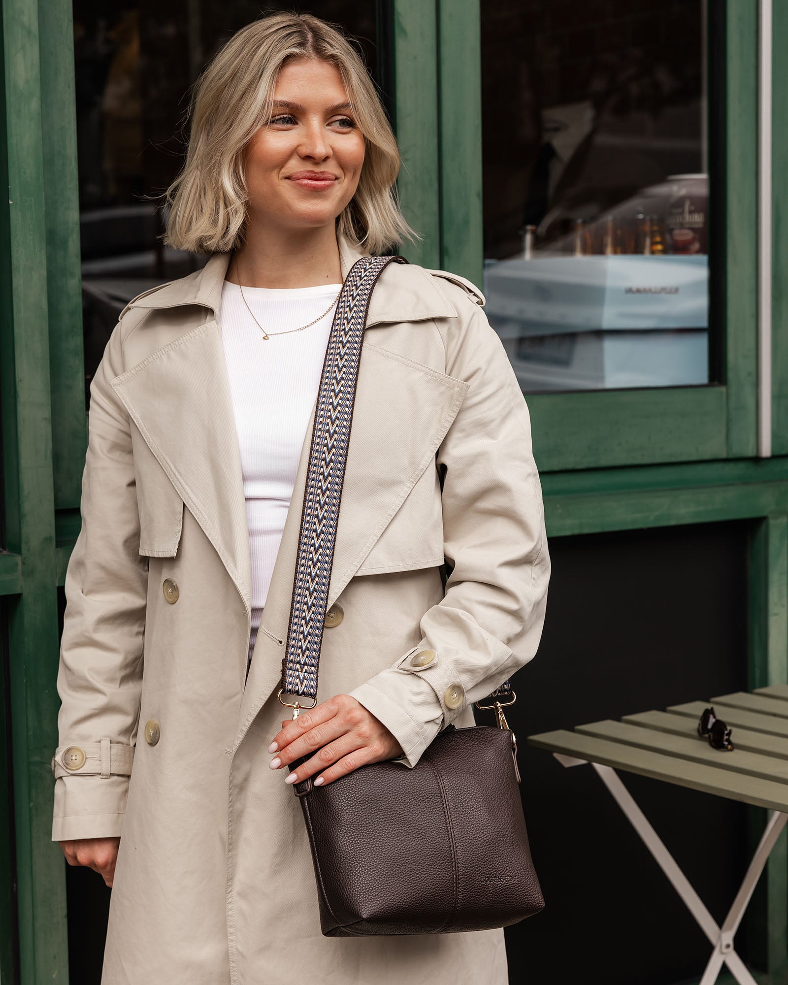 Collection of Louenhide Kasey Crossbody - Chocolate in a gallery layout