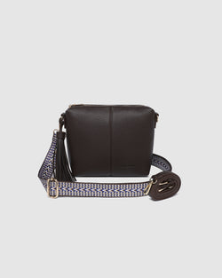 Collection of Louenhide Kasey Crossbody - Chocolate in a gallery layout