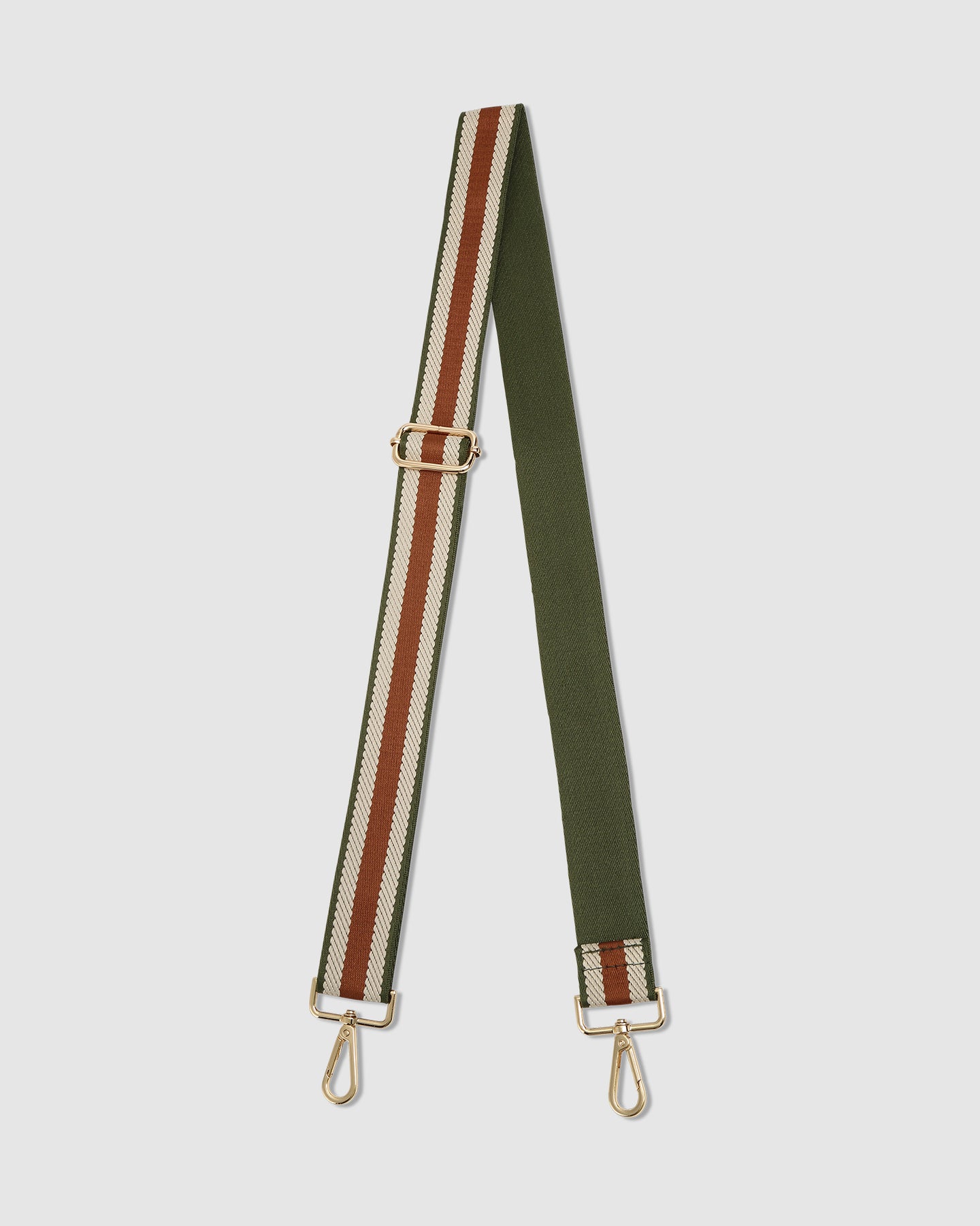 Collection of Louenhide Daisy Stripe Crossbody Bag  - Tan in a gallery layout