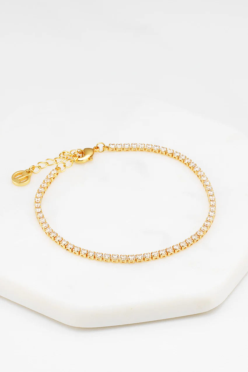 Zafino Isla Tennis Bracelet - Gold