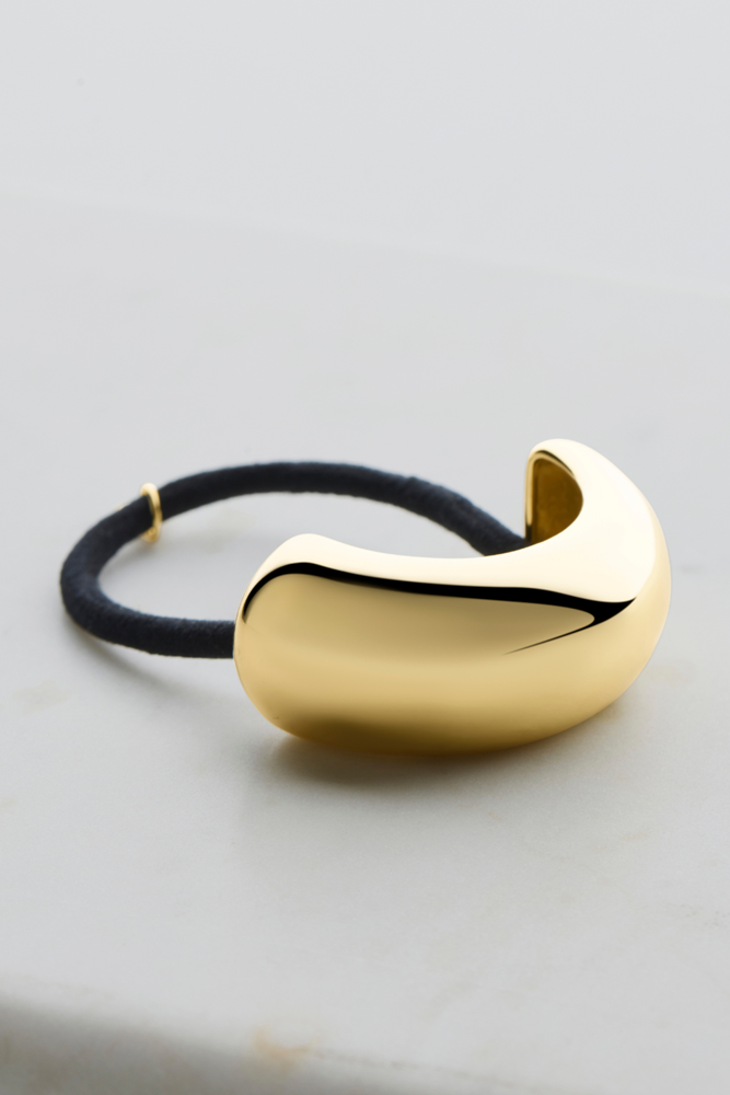 Collection of Zafino Erin Hair Cuff - Gold in a gallery layout