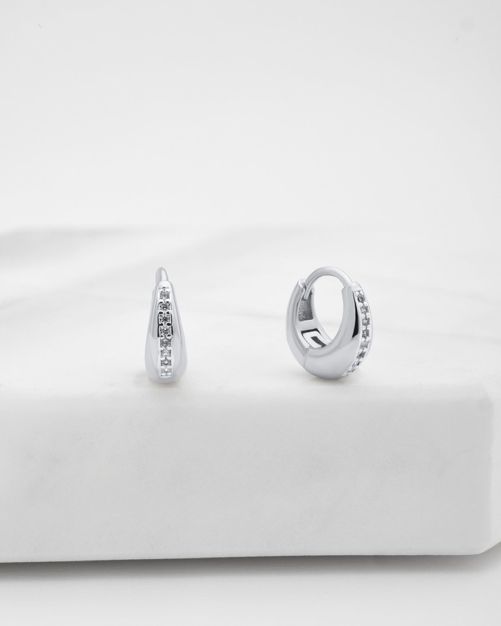 Zafino Hayley Huggie - Silver