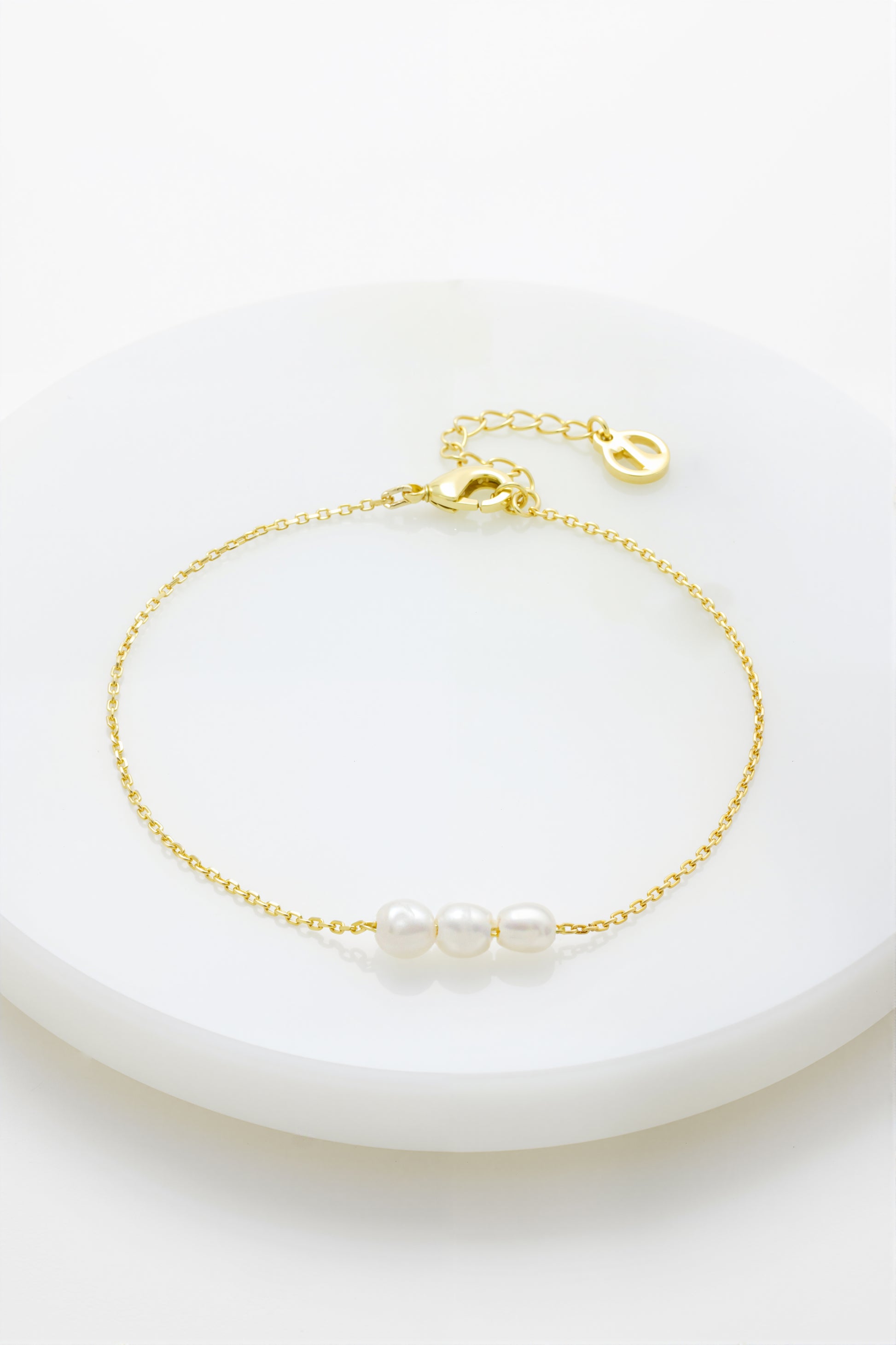 Zafino Mini Pearl Bracelet - Gold
