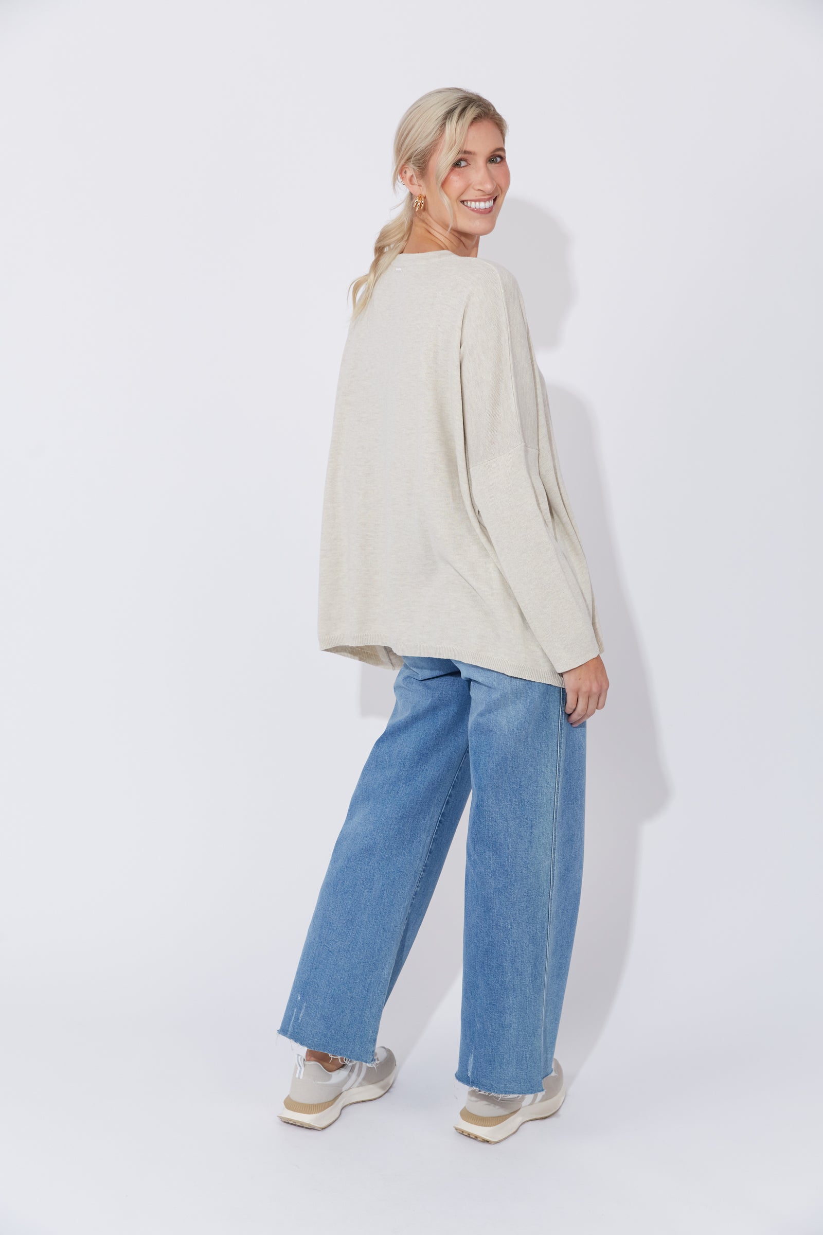 Collection of Haven Jumper - Sand in a gallery layout