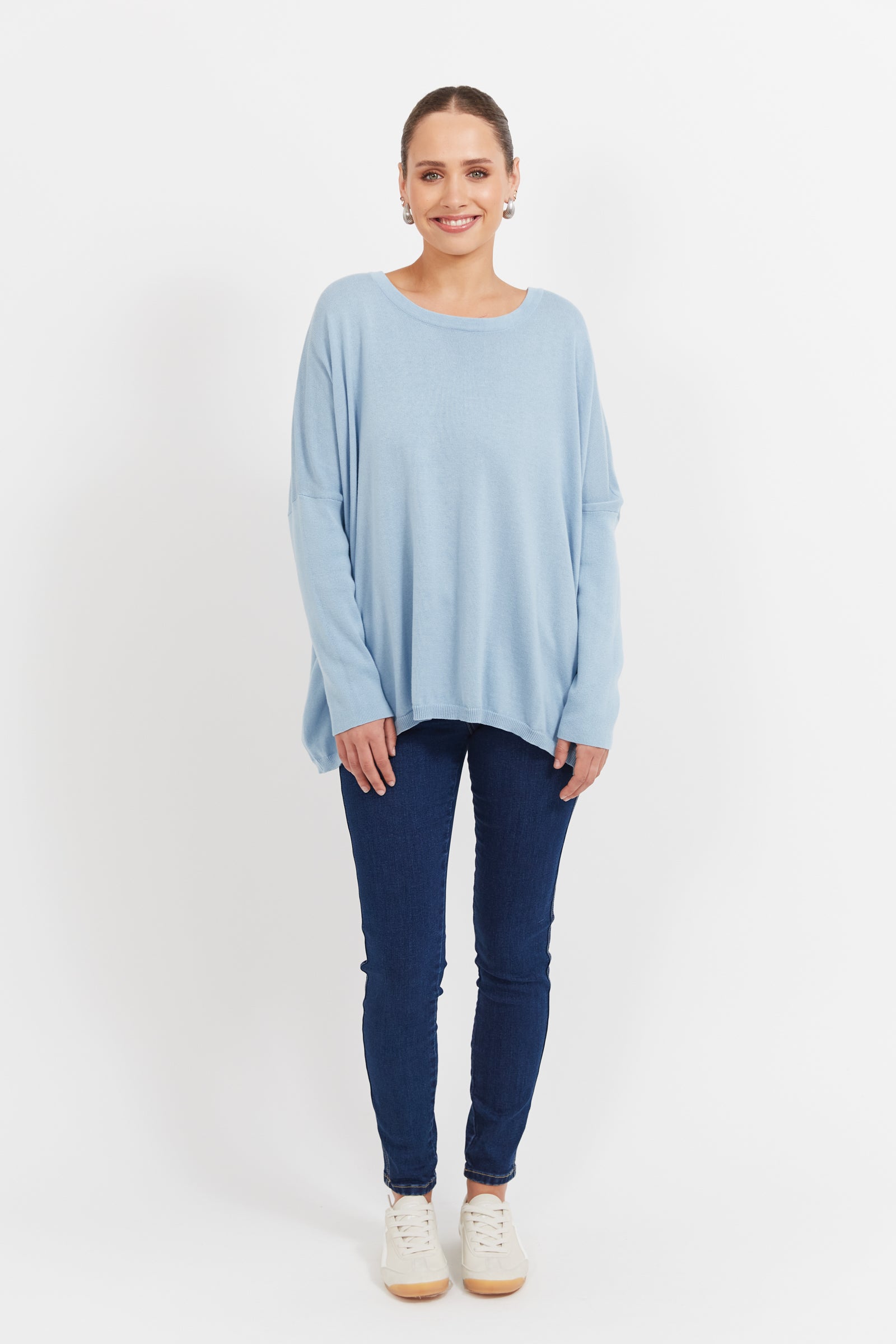 Collection of Haven Jumper - Sky in a gallery layout