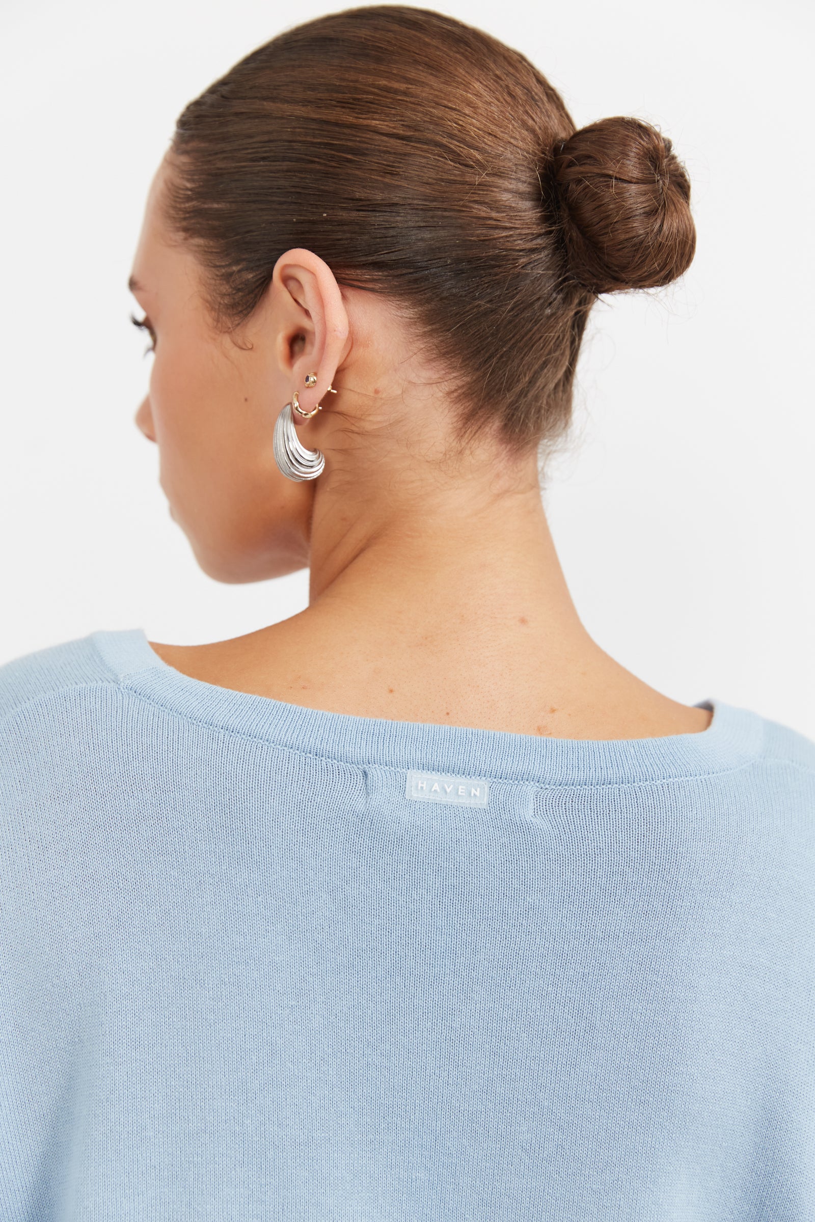 Collection of Haven Jumper - Sky in a gallery layout