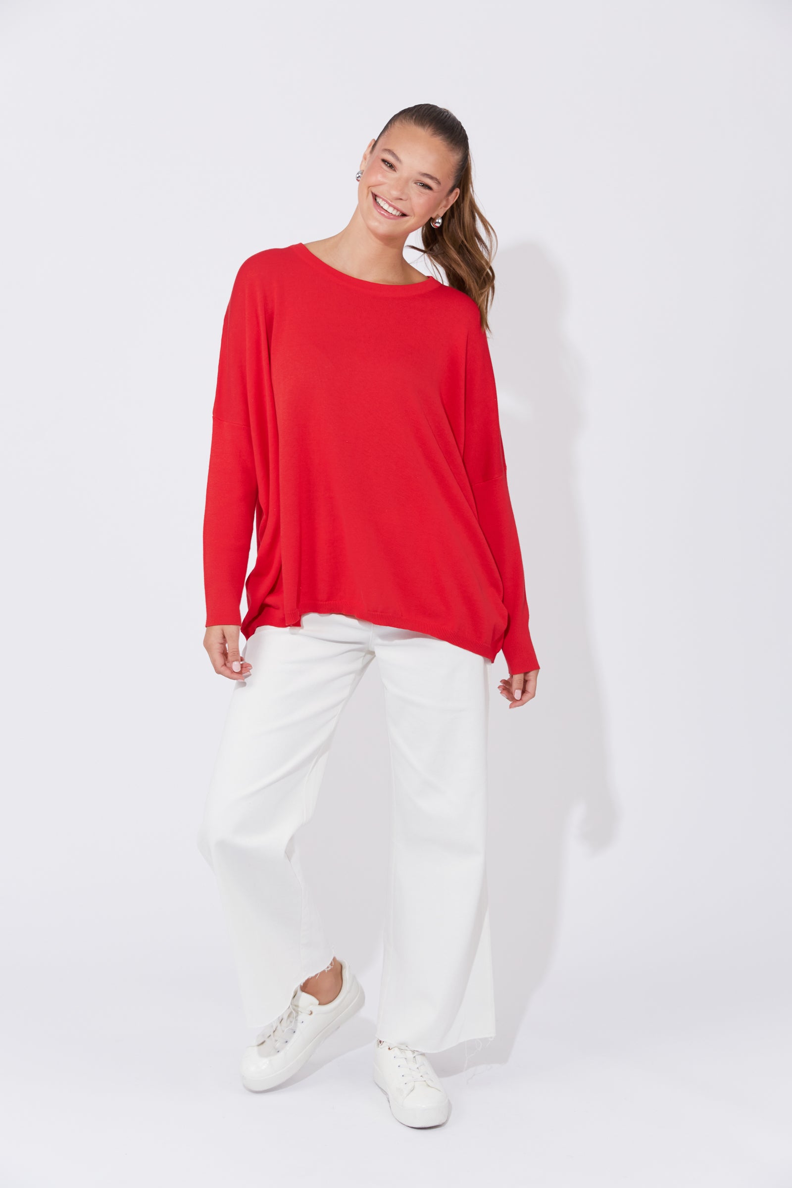 Collection of Haven Jumper - Chilli in a gallery layout