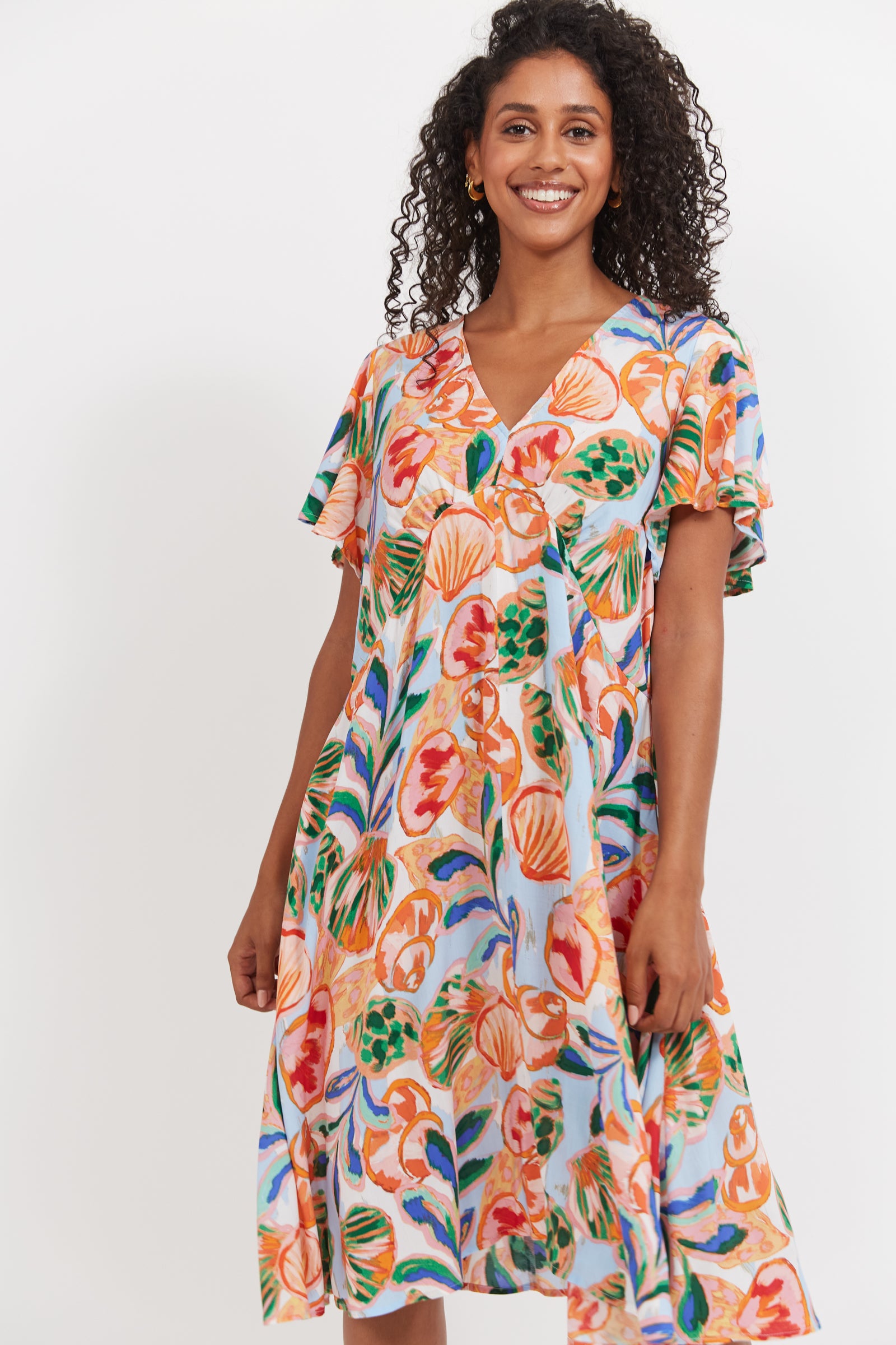 Collection of Haven Baja Dress - Tide in a gallery layout