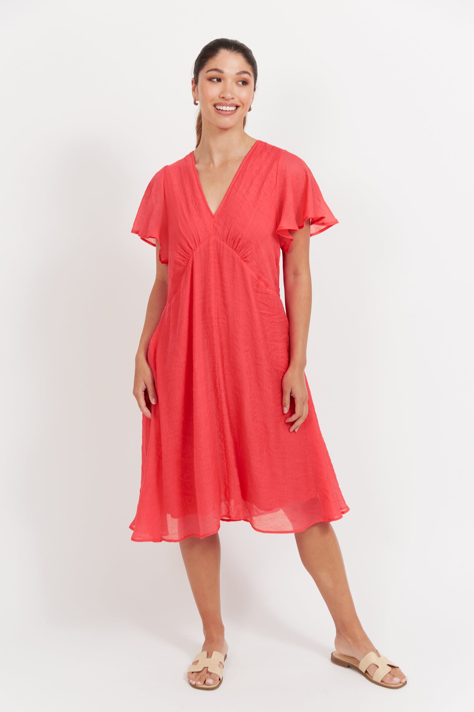 Haven Baja Dress - Punch