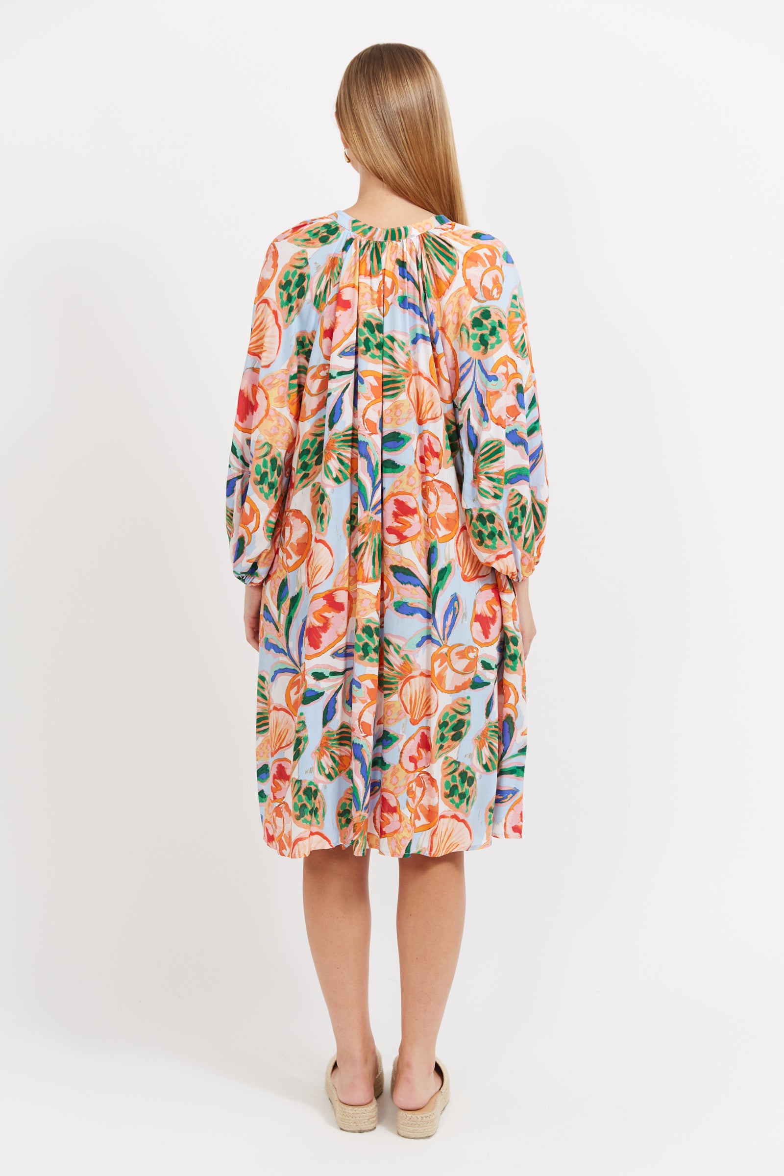 Collection of Haven Baja Relaxed Dress - Tide in a gallery layout