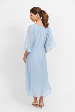 Collection of Haven Baja Tie Midi Dress - Safira in a gallery layout