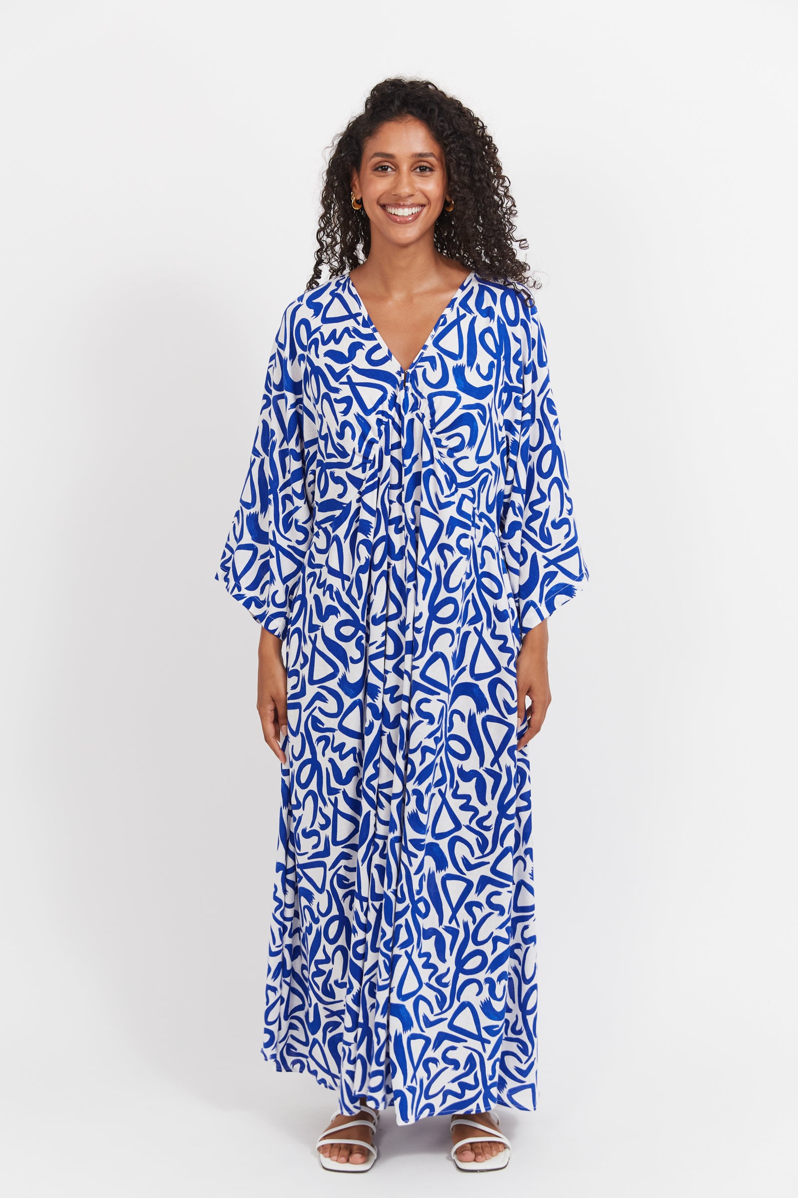 Collection of Haven Bahama Maxi Dress - Opus Azul in a gallery layout