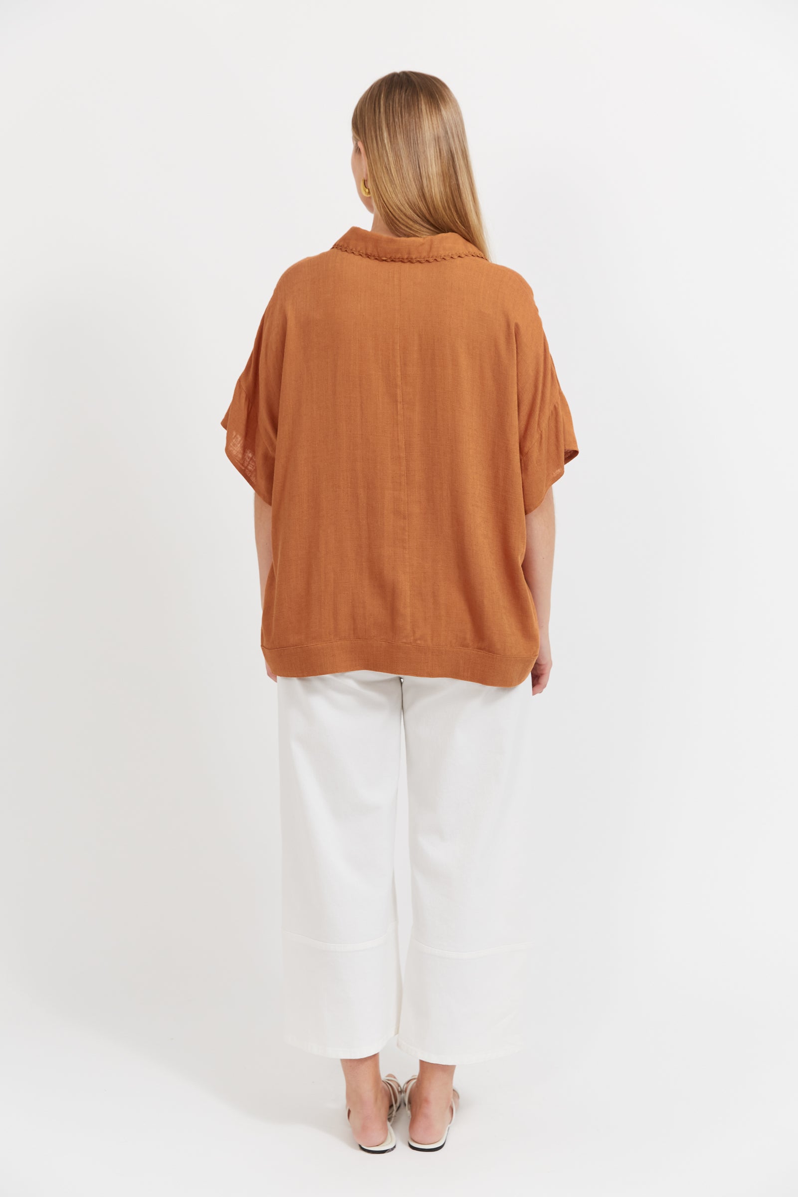 Collection of Haven Haiti Shirt - Tan in a gallery layout