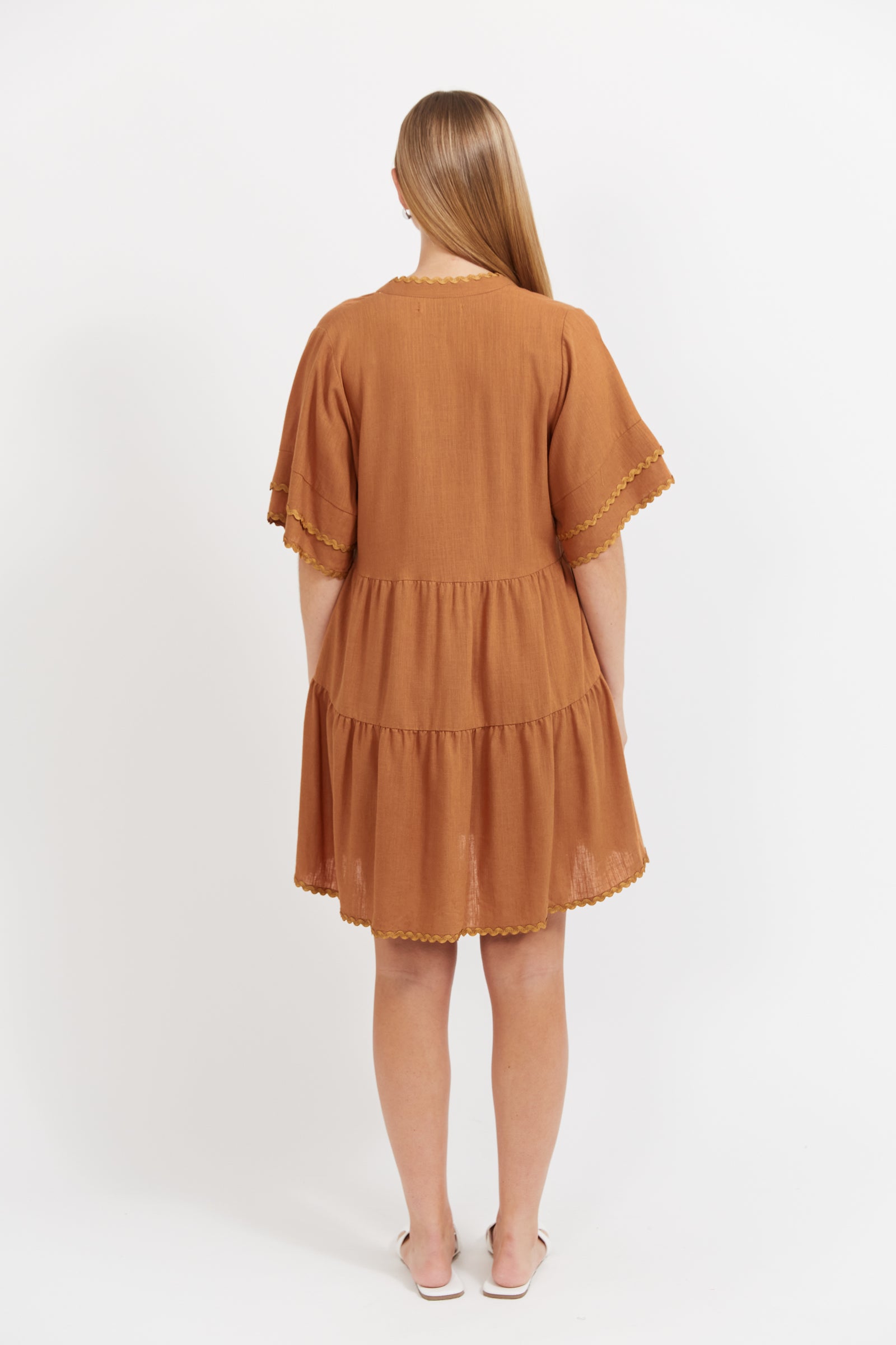 Haven Haiti Dress - Tan