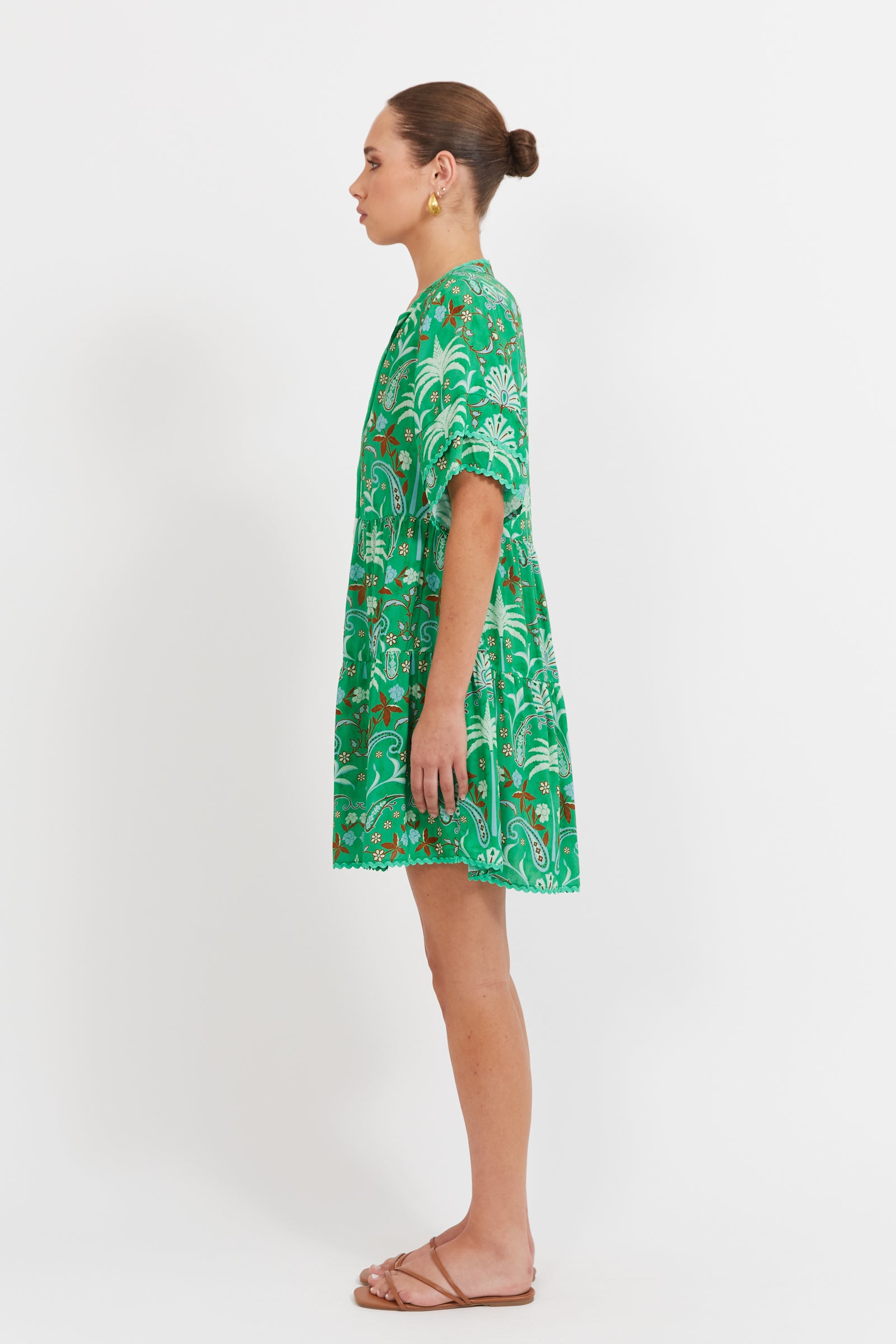Collection of Haven Haiti Dress - Palms in a gallery layout