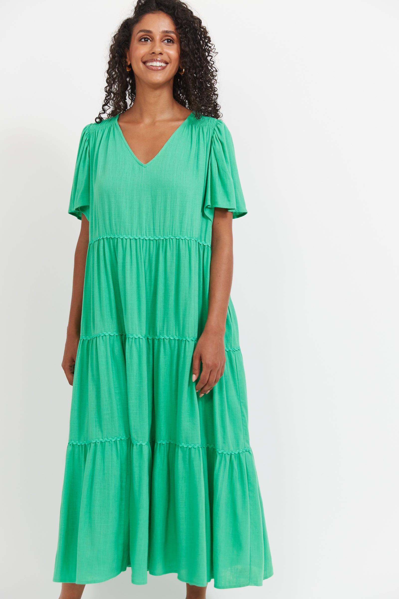 Haven Haiti Maxi Dress - Green