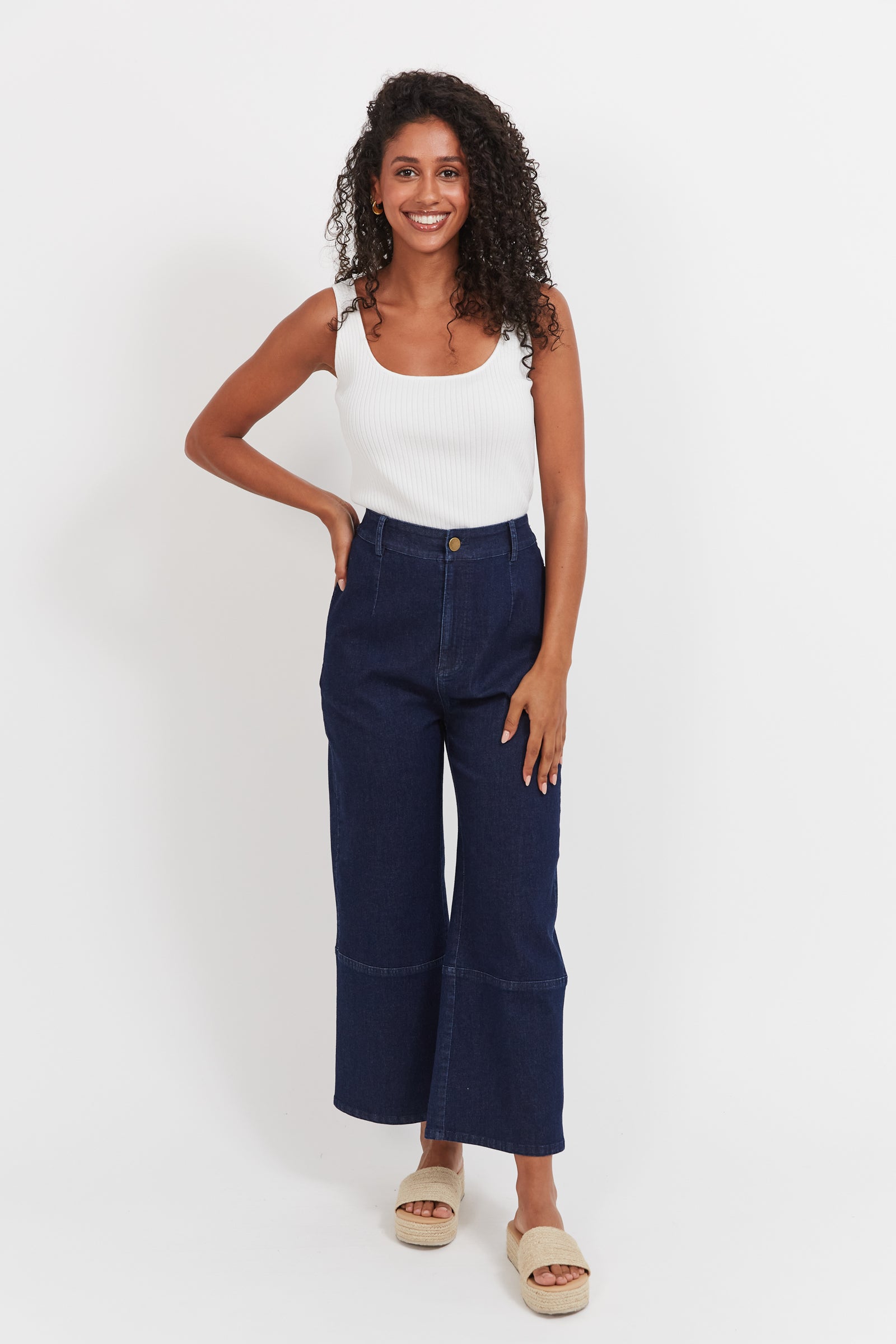 Haven Panama Pant - Indigo