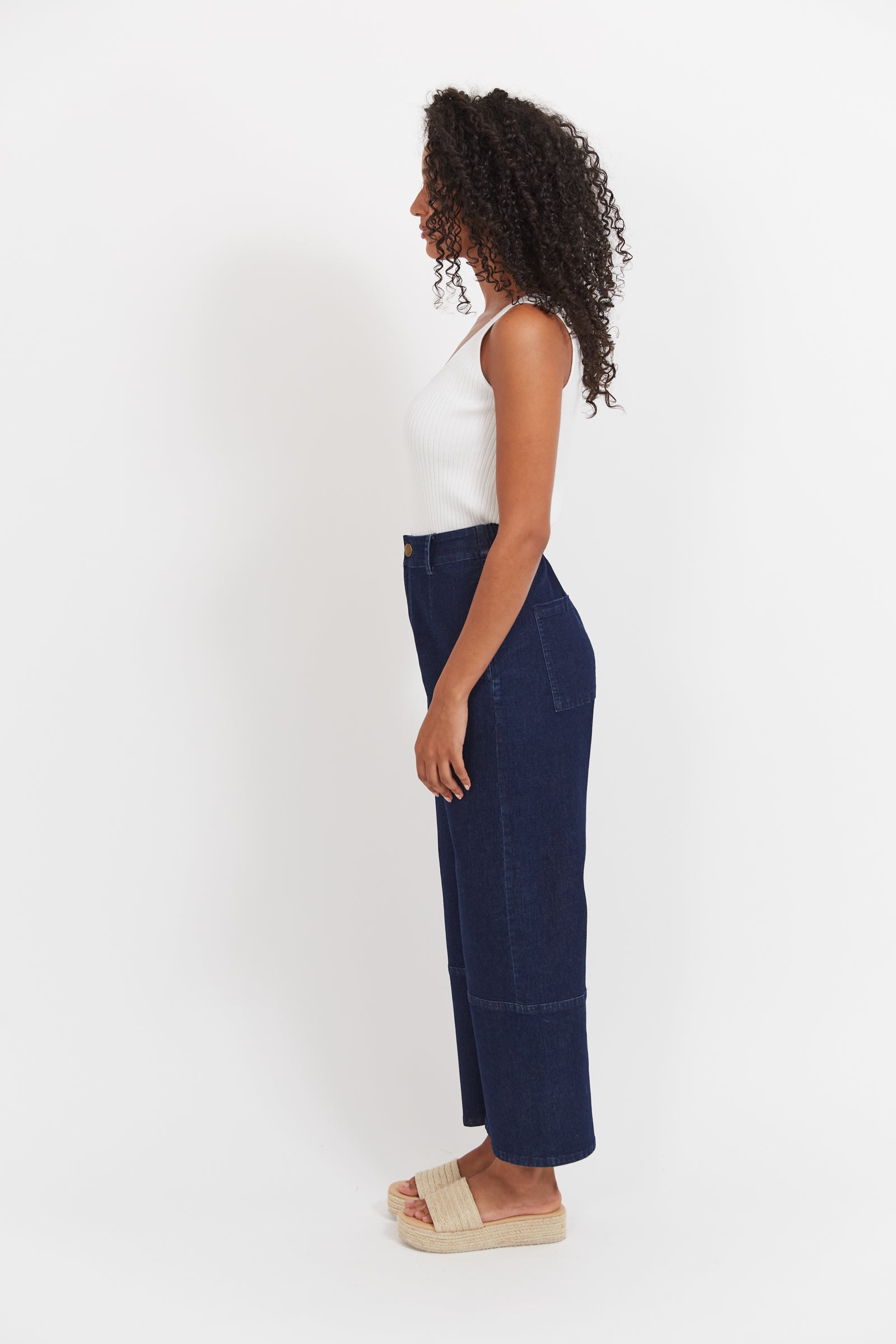 Haven Panama Pant - Indigo