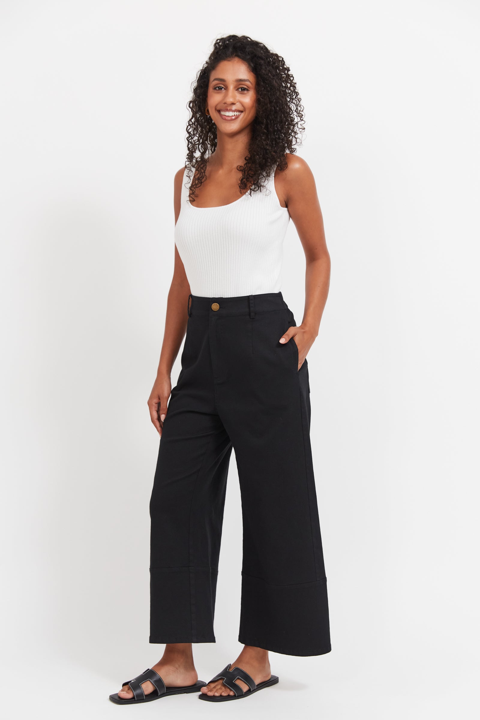 Haven Panama Pant - Black